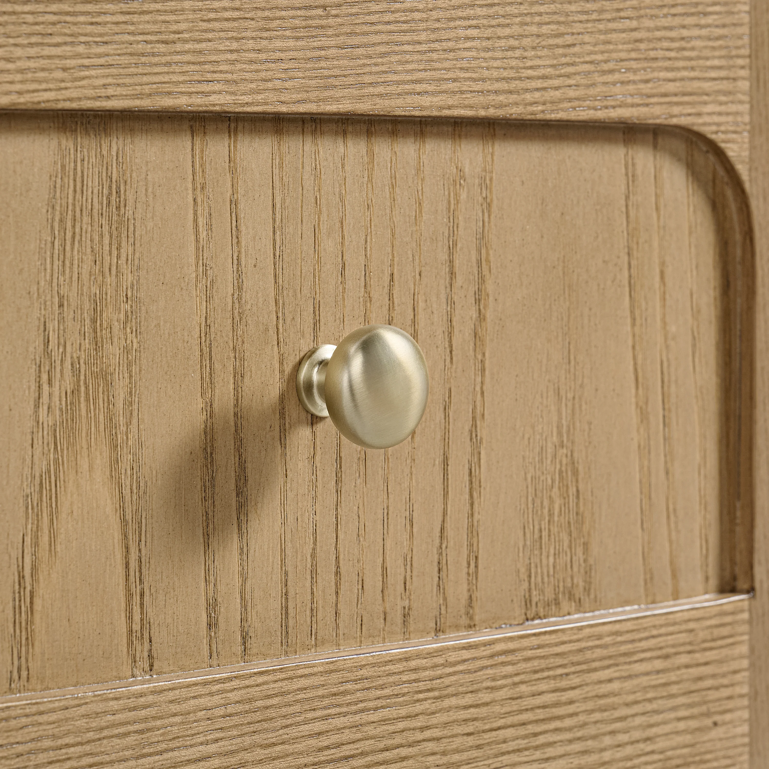 Abigail 60" Single Vanity in Light Natural Oak with 3 cm White Zeus Quartz Top - Image 5