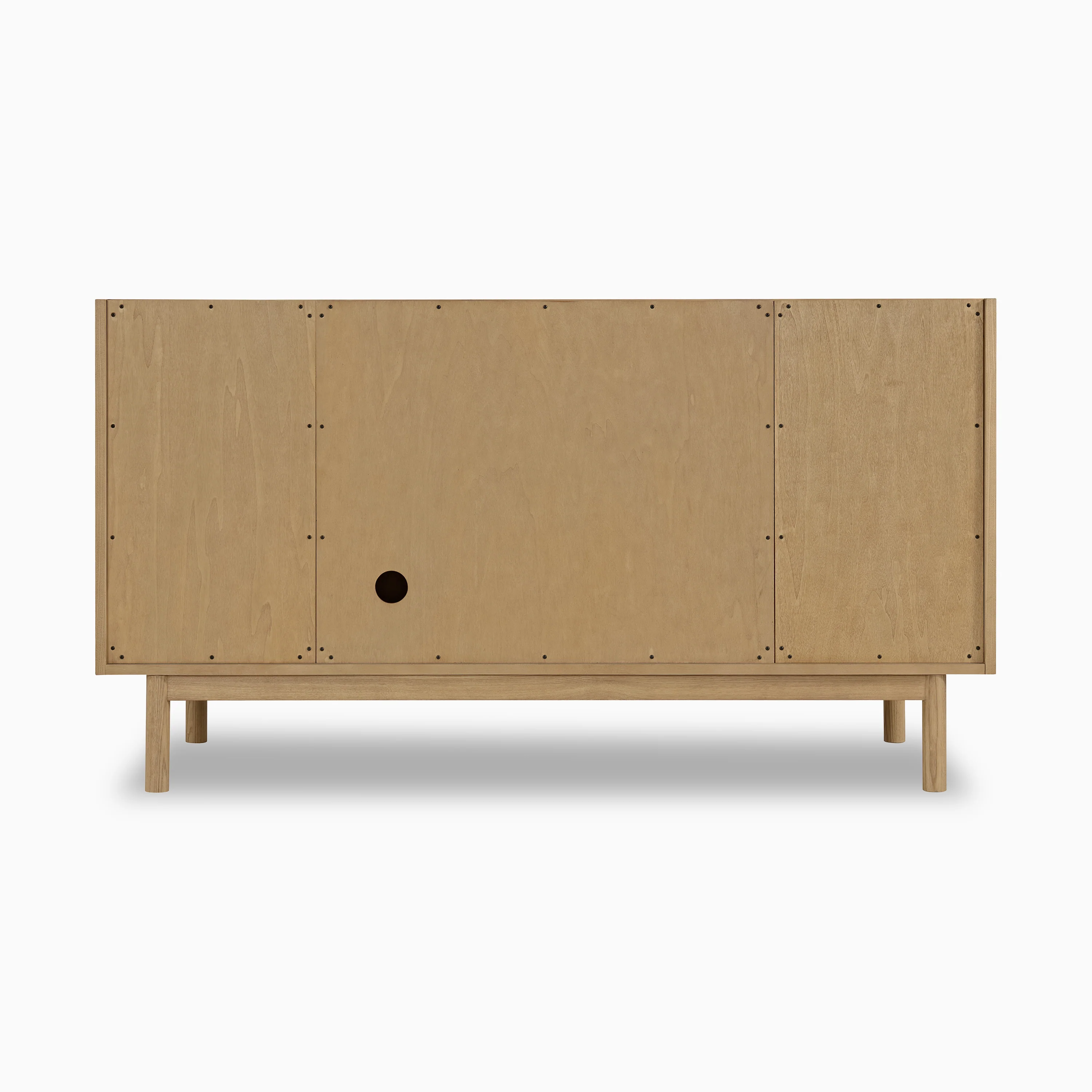 Abigail 60" Single Vanity in Light Natural Oak with 3 cm White Zeus Quartz Top - Image 8