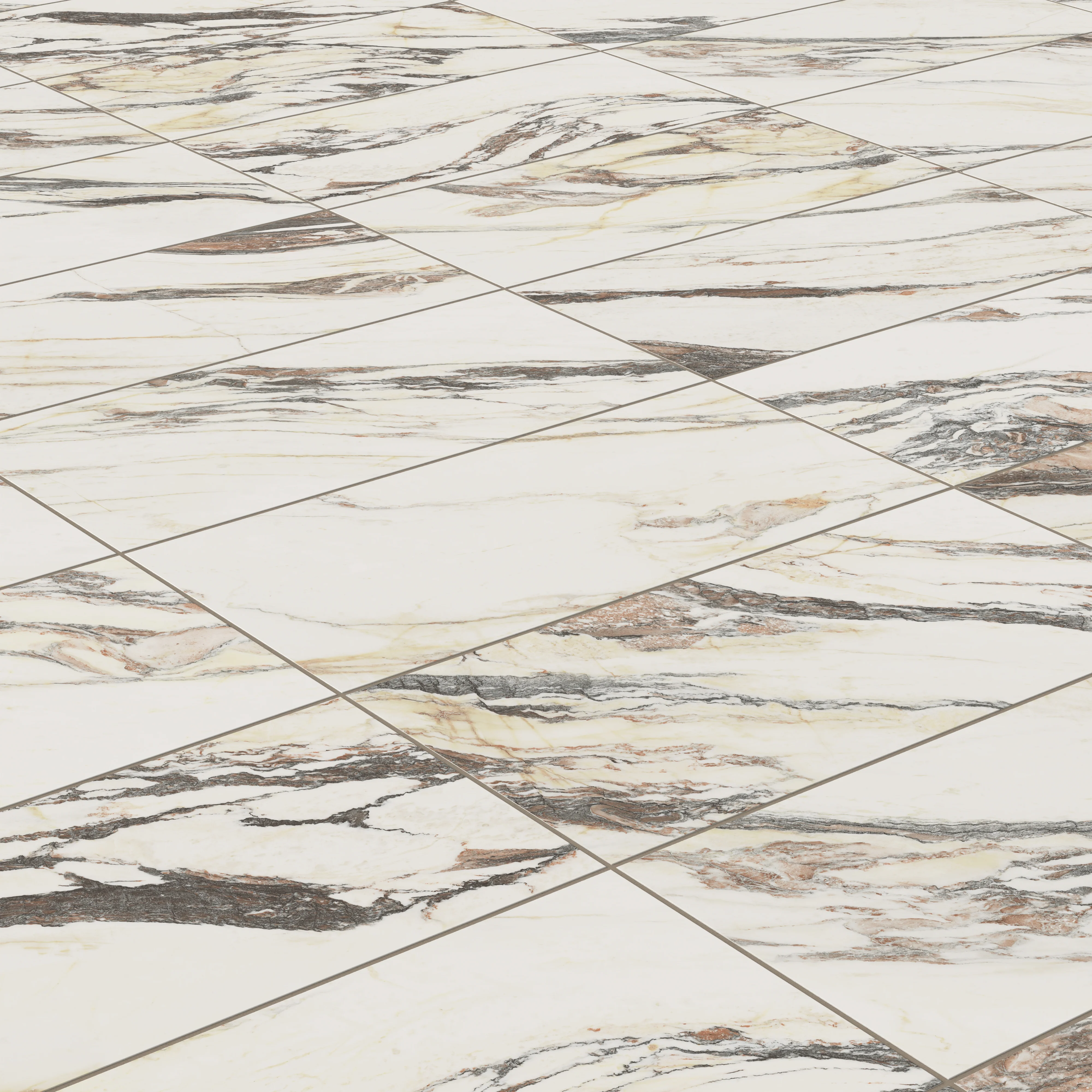 Aniston 12x24 Matte Porcelain Tile in Calacatta Viola - Image 5