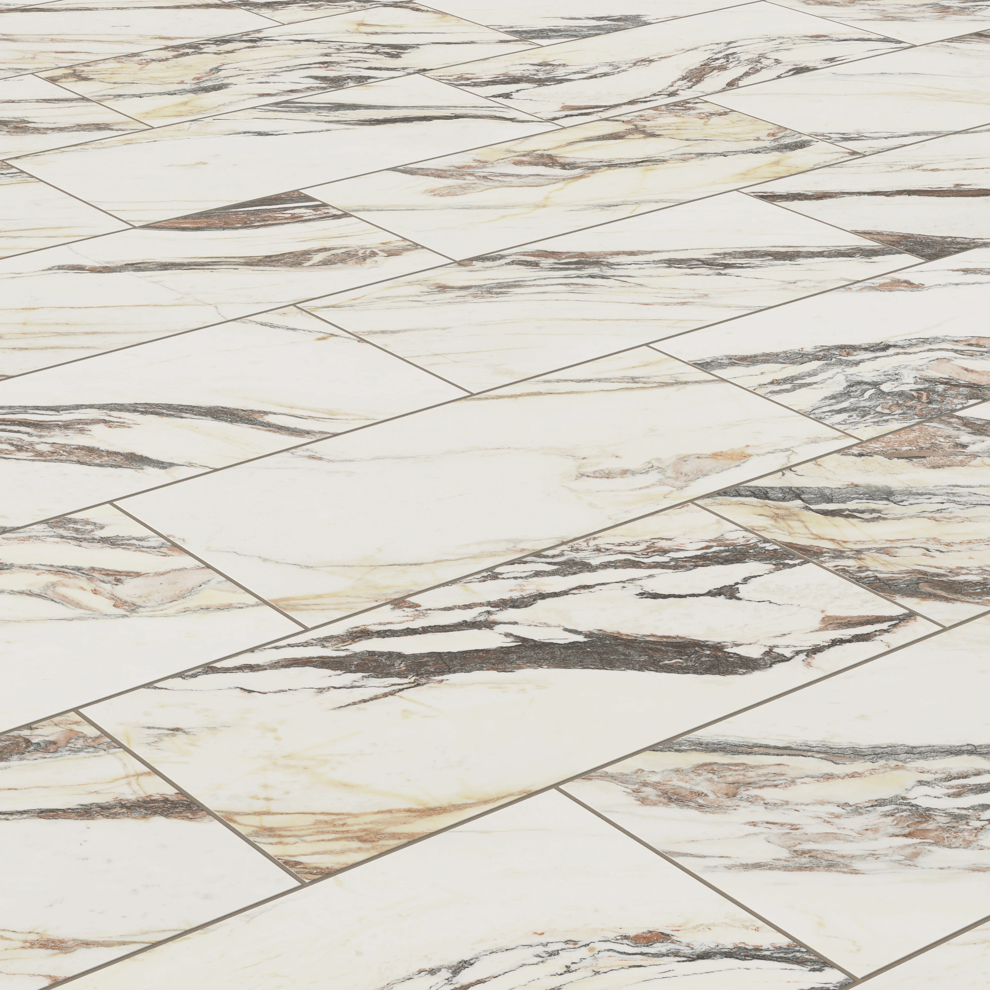 Aniston 12x24 Matte Porcelain Tile in Calacatta Viola - Image 7