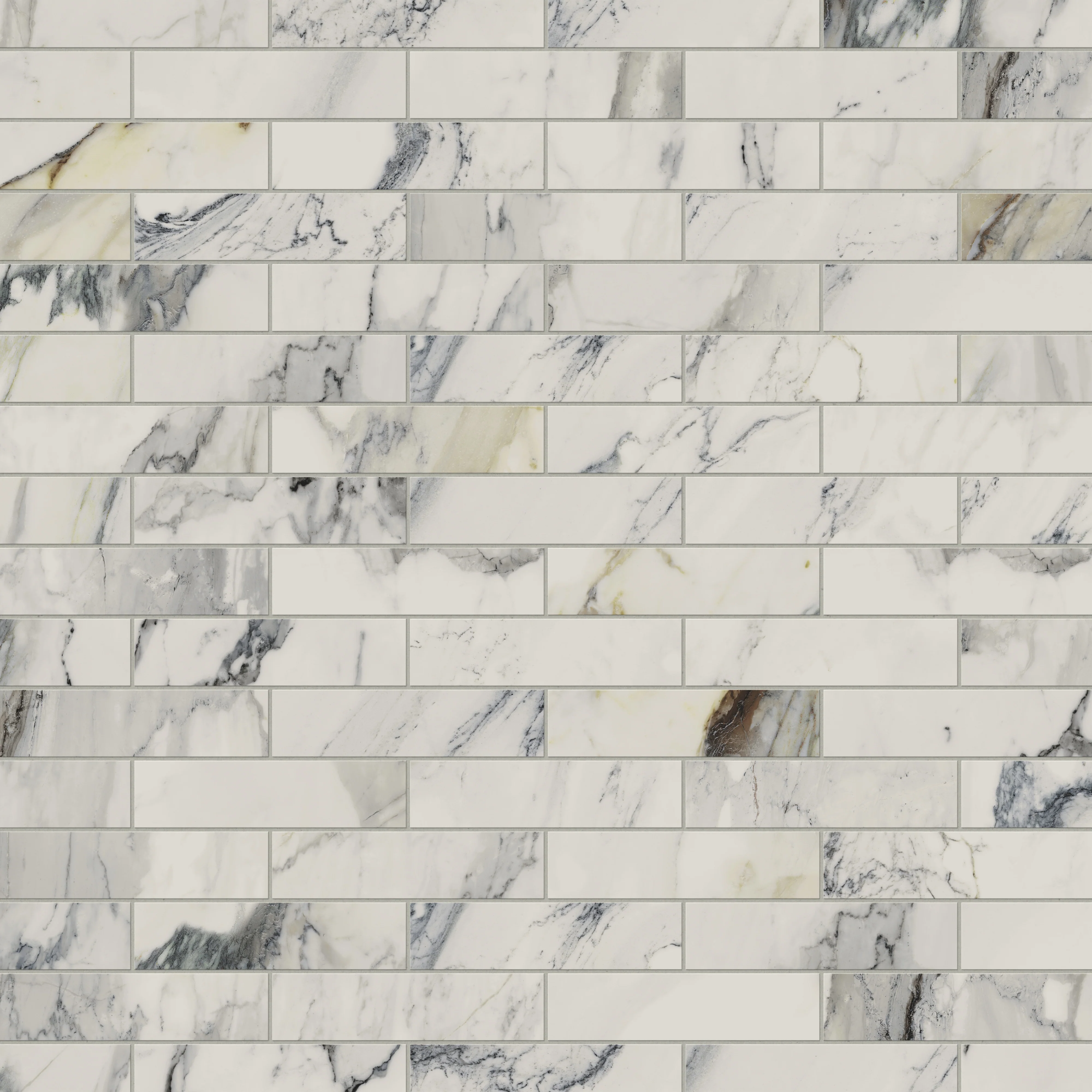 Aniston 3x12 Polished Porcelain Tile in Calacatta Antico - Image 11