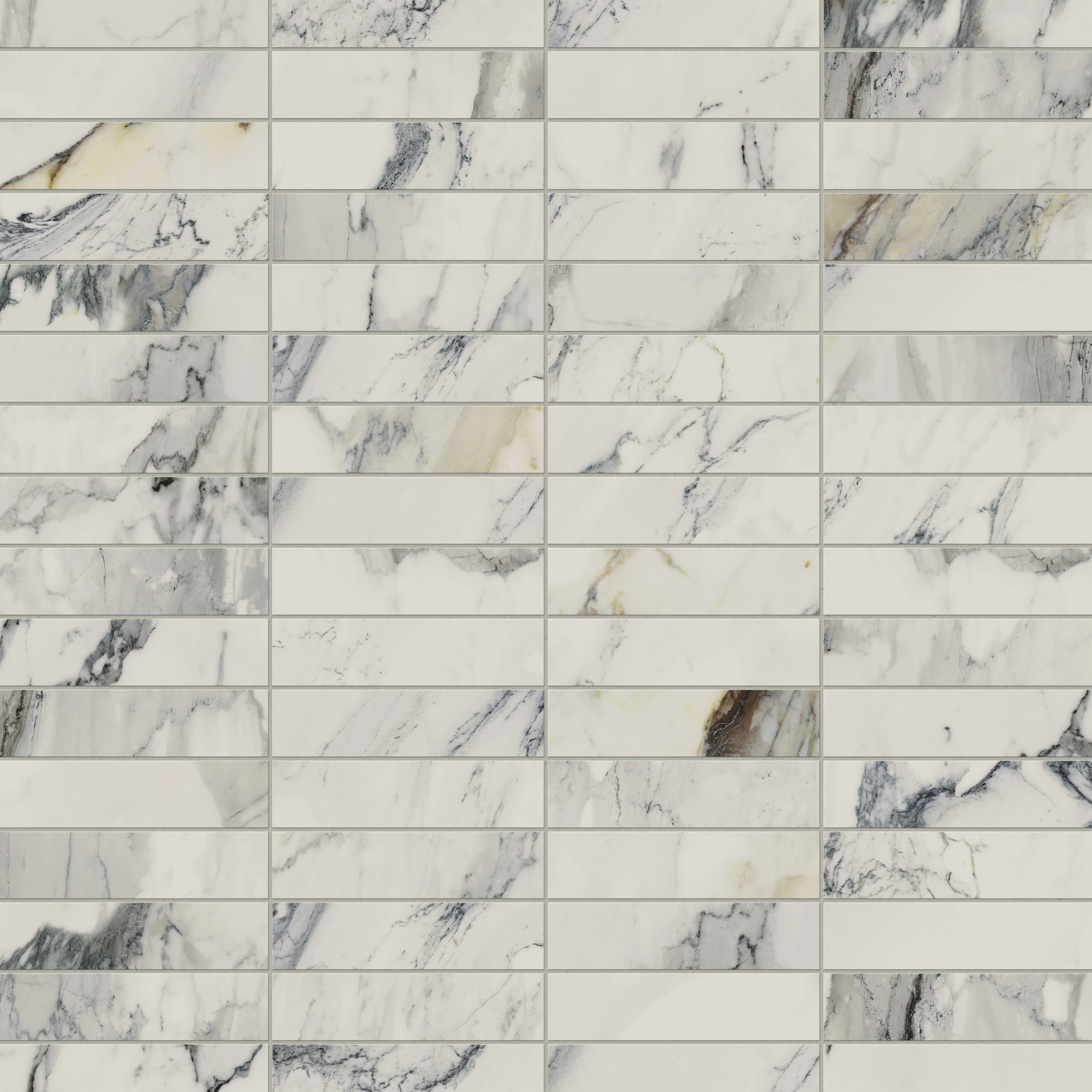 Aniston 3x12 Polished Porcelain Tile in Calacatta Antico - Image 8
