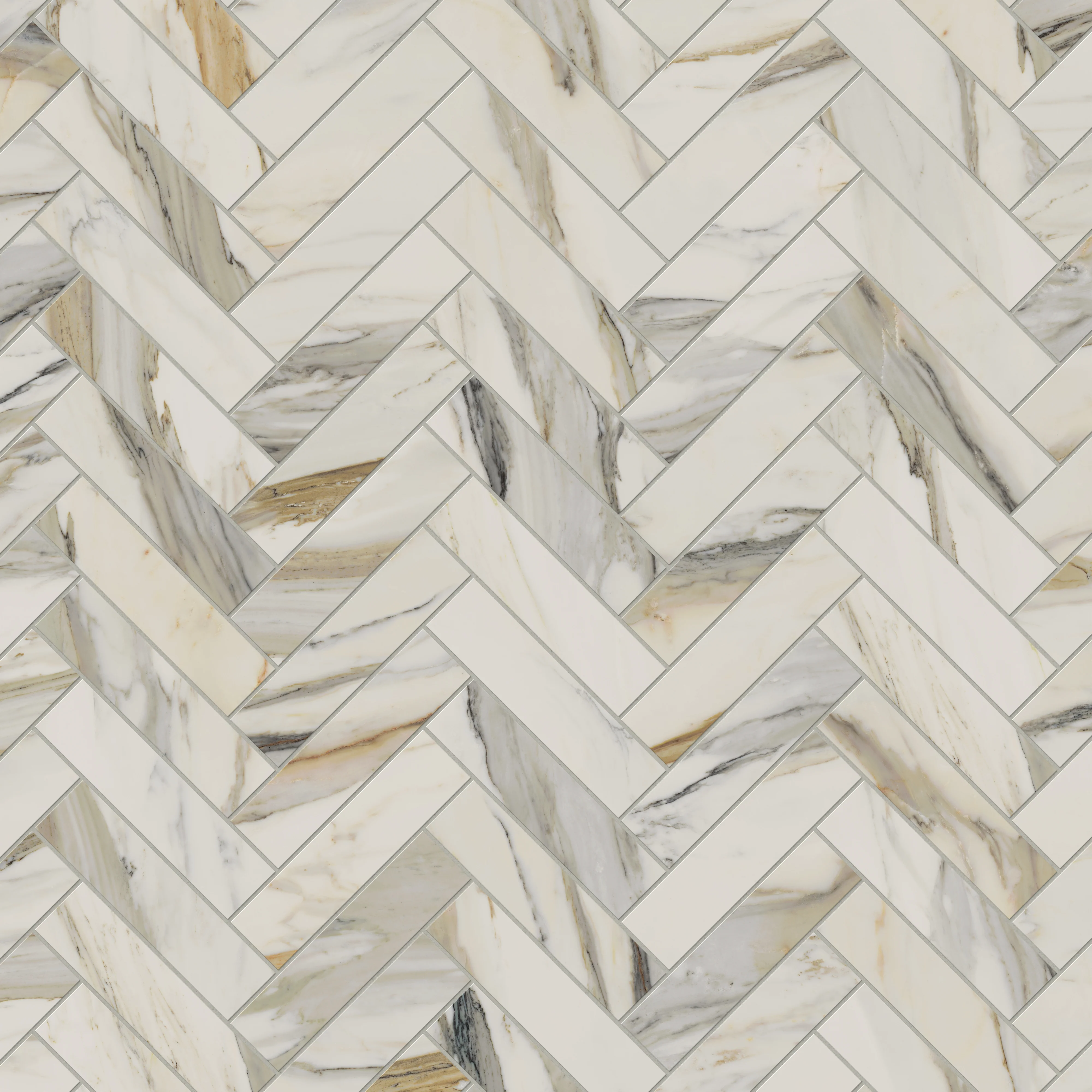 Aniston 3x12 Polished Porcelain Tile in Calacatta Cremo - Image 10