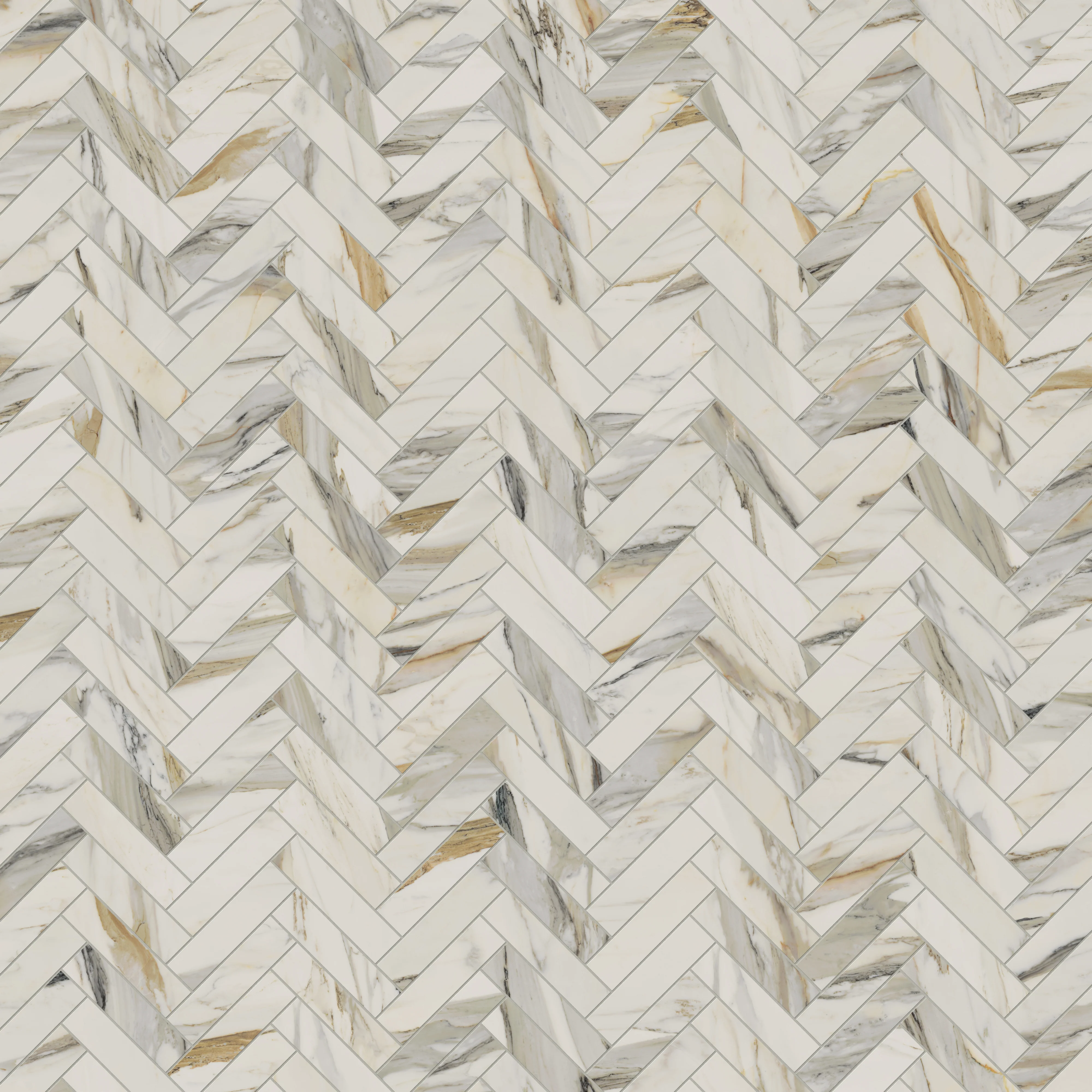 Aniston 3x12 Polished Porcelain Tile in Calacatta Cremo - Image 12