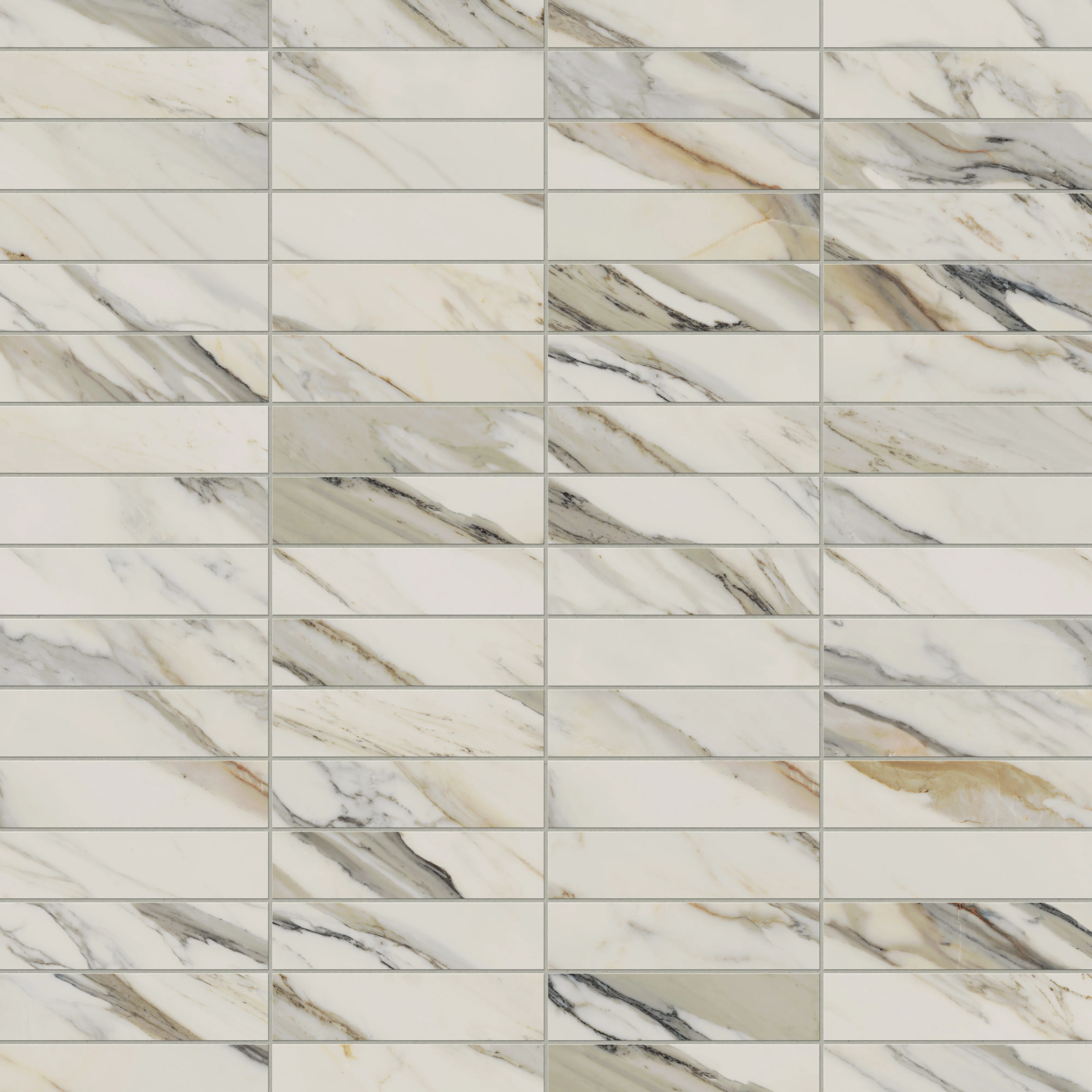 Aniston 3x12 Polished Porcelain Tile in Calacatta Cremo - Image 6