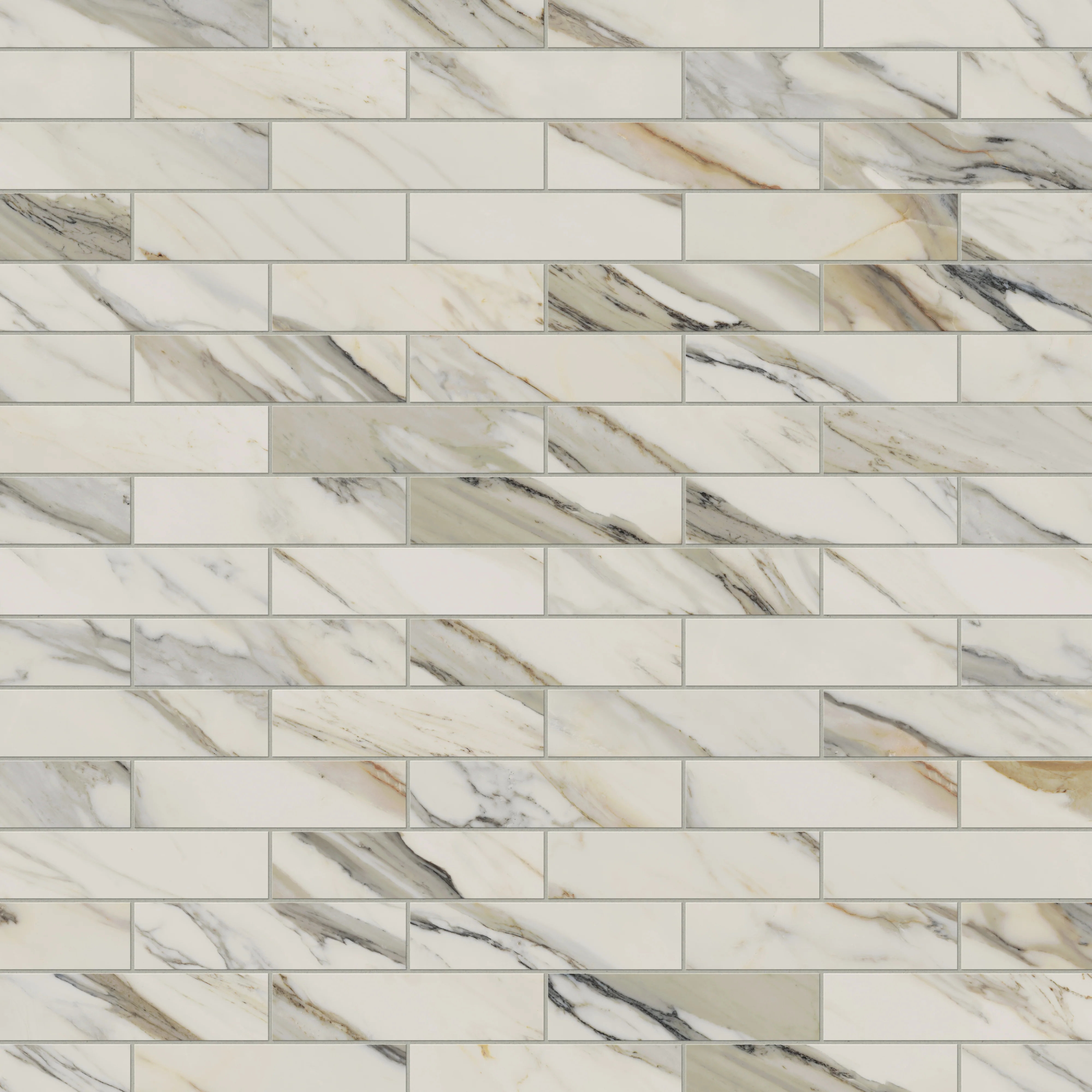 Aniston 3x12 Polished Porcelain Tile in Calacatta Cremo - Image 9