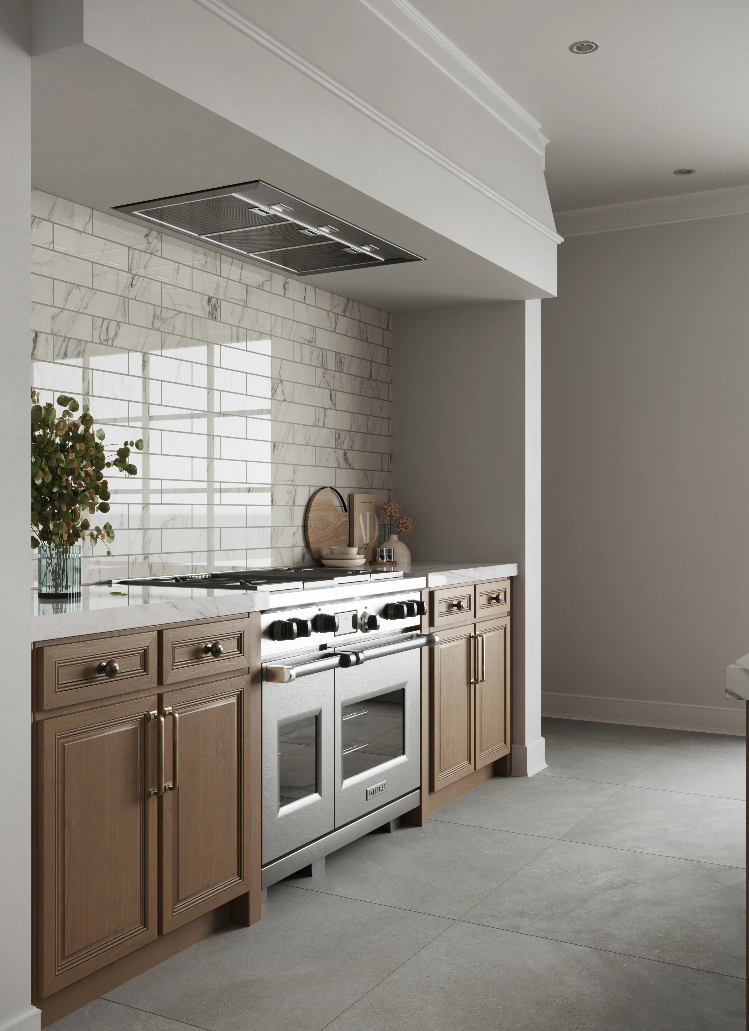 Aniston 3x12 Polished Porcelain Tile in Calacatta Quarzite - Image 16