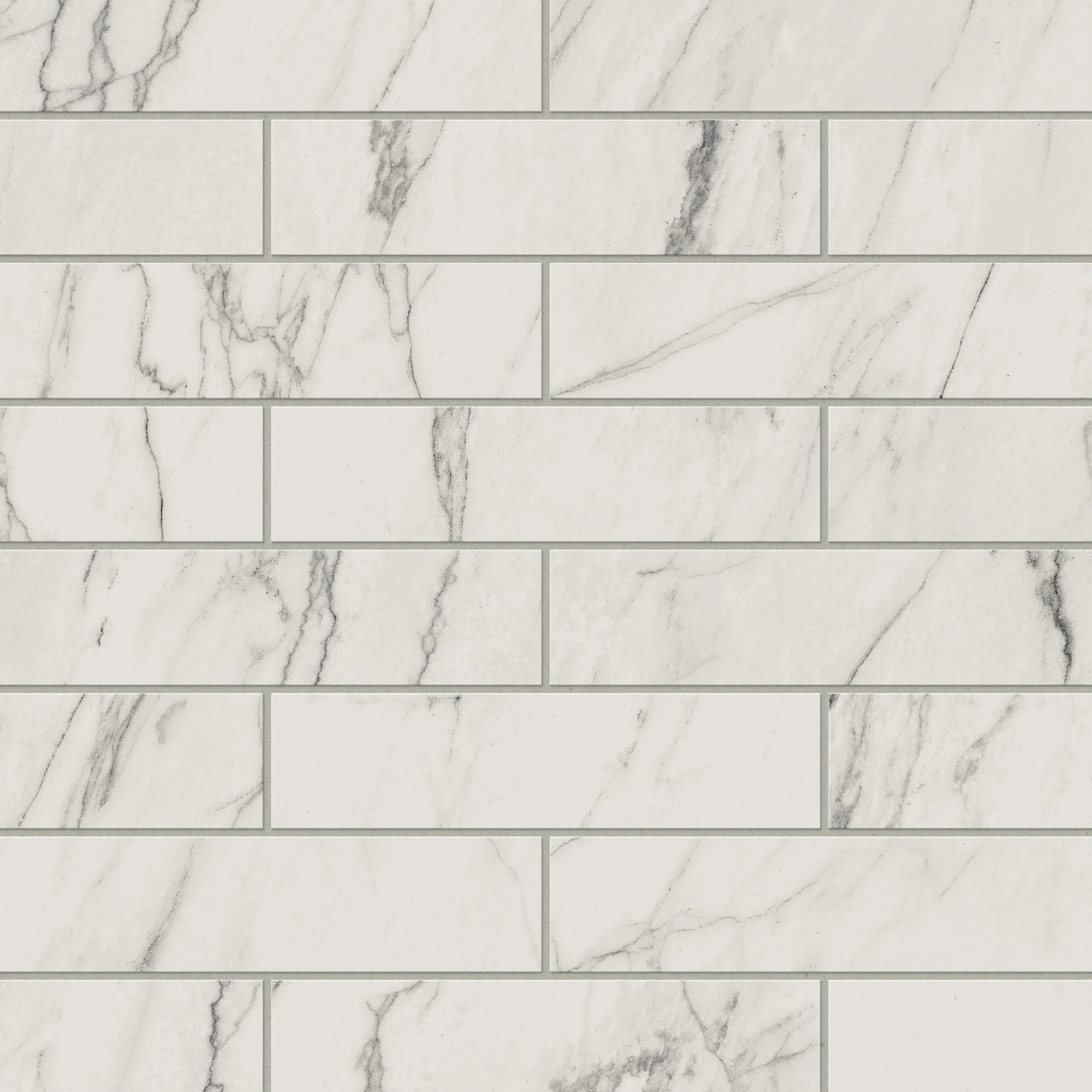 Aniston 3x12 Polished Porcelain Tile in Calacatta Quarzite - Image 8