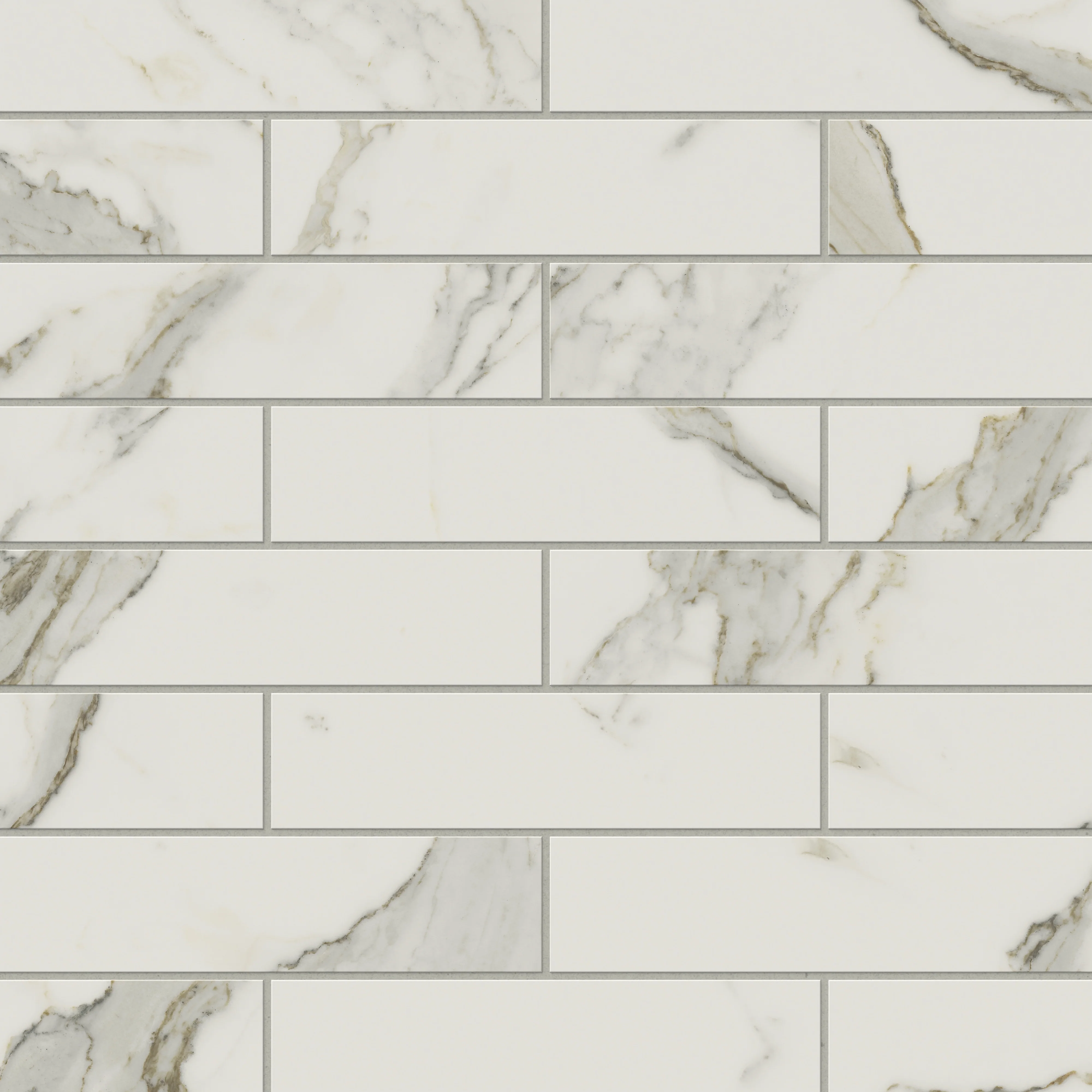Aniston 3x12 Polished Porcelain Tile in Calacatta Top - Image 8