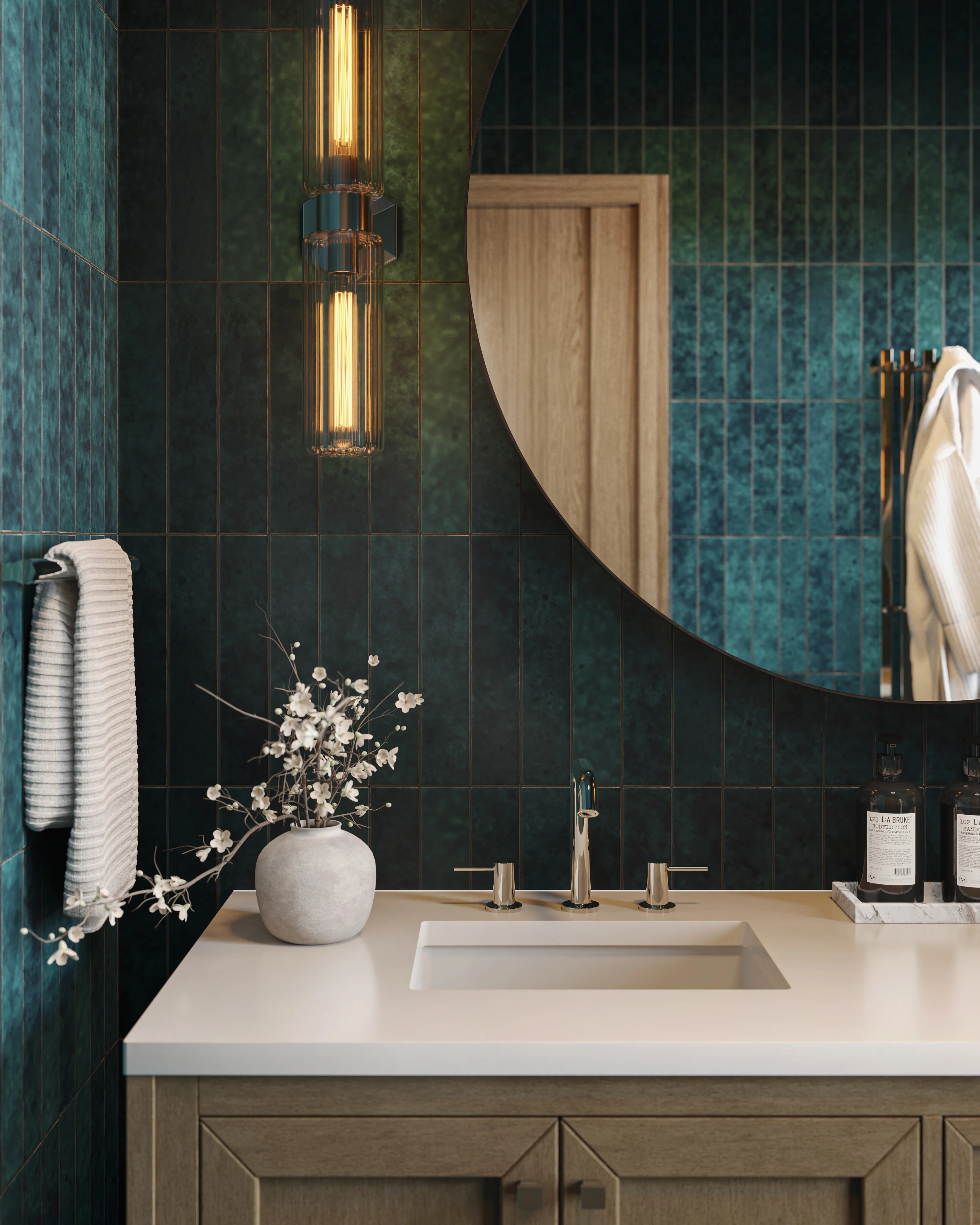 Bosworth Wall Sconce in Polished Nickel - Image 3