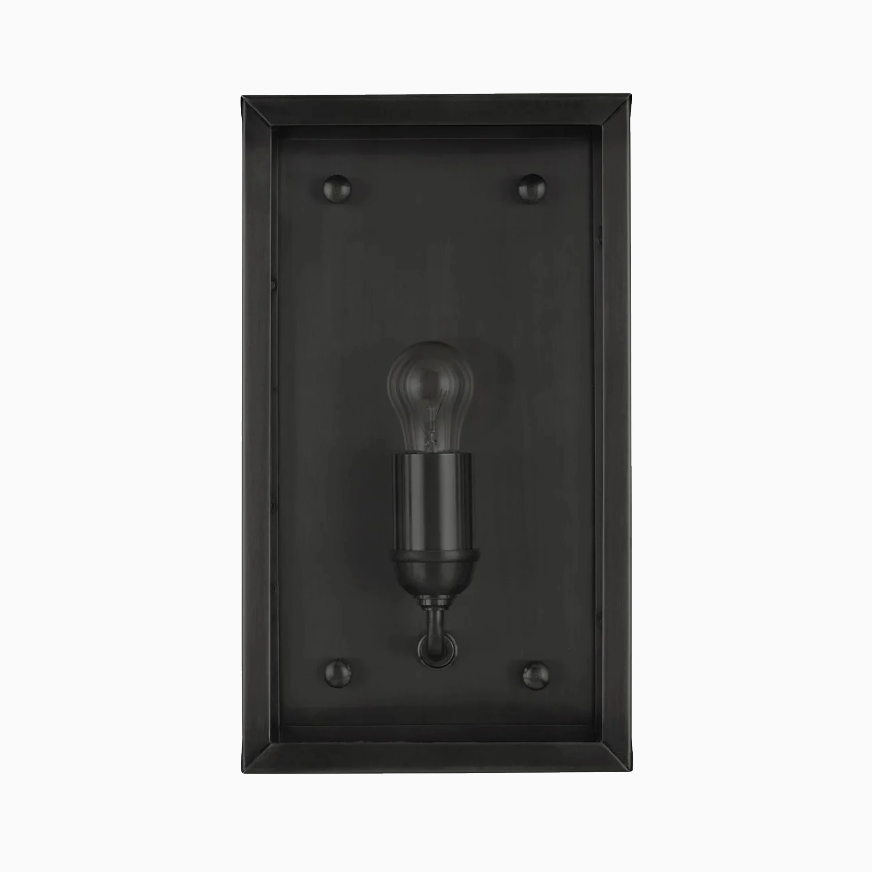 Bracken Outdoor Wall Sconce in Black - Image 3