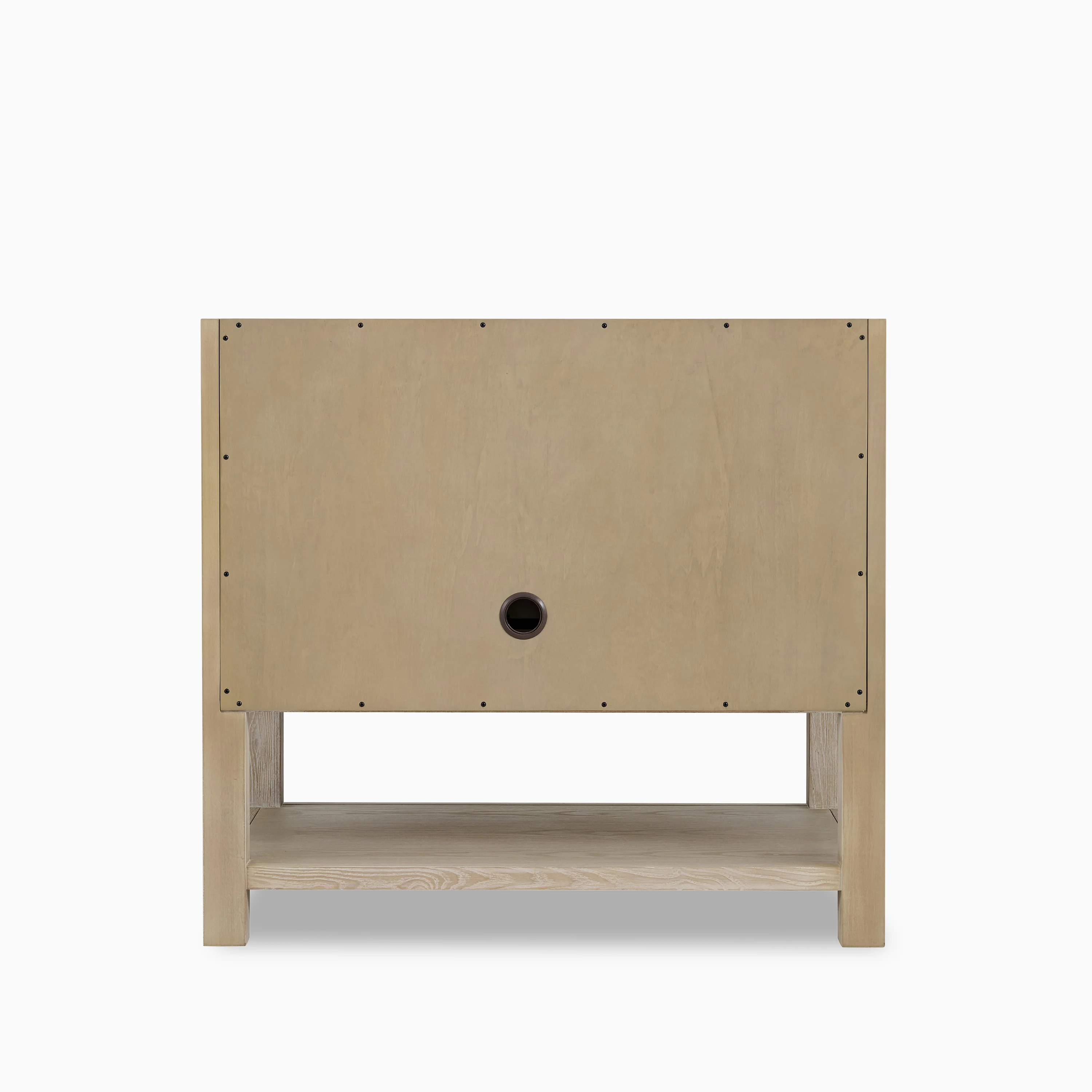 Bridgette 36" Single Vanity in Whitewashed Oak with 3 cm White Zeus Quartz Top - Image 5