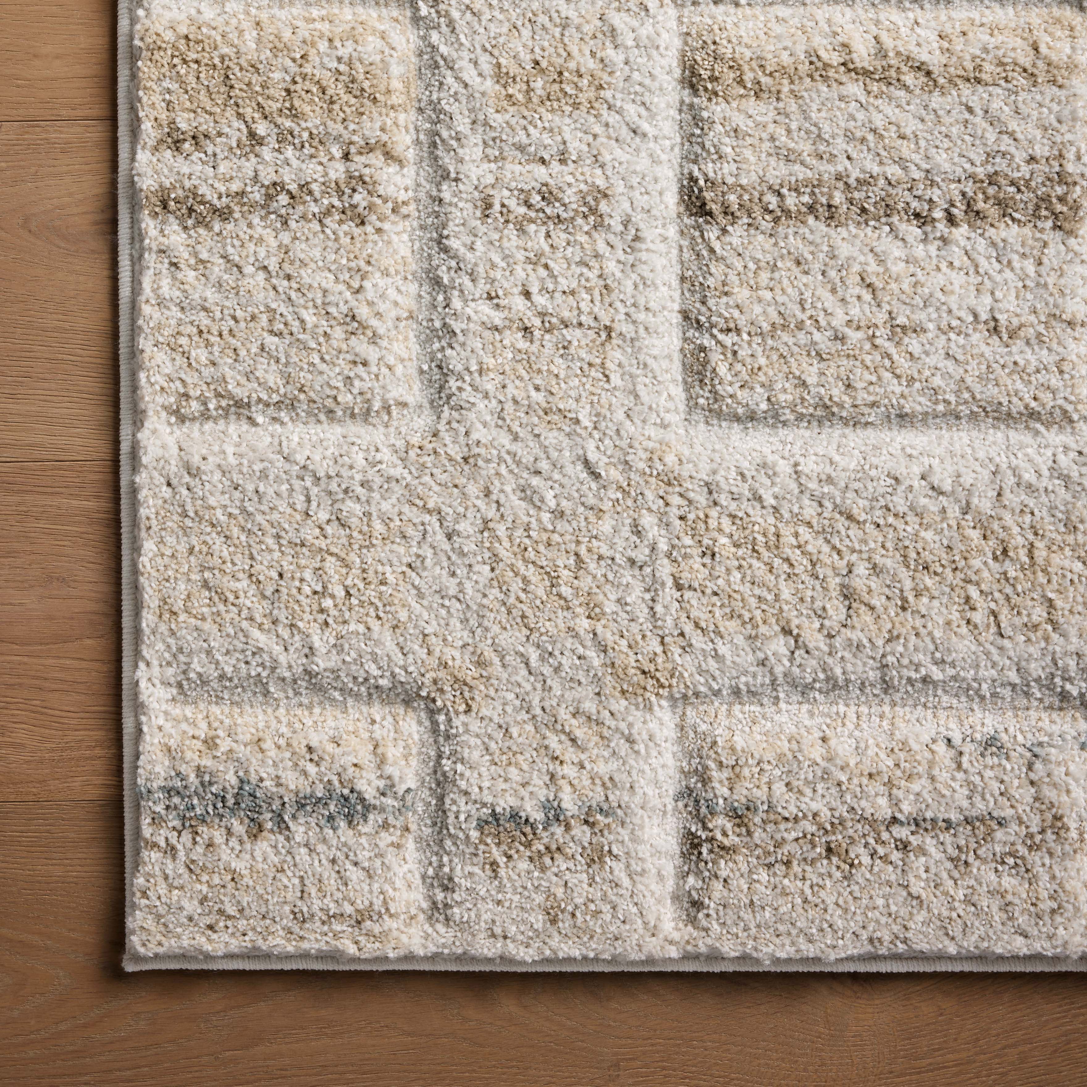 Broderick Rug in Oat / Iron - Image 3