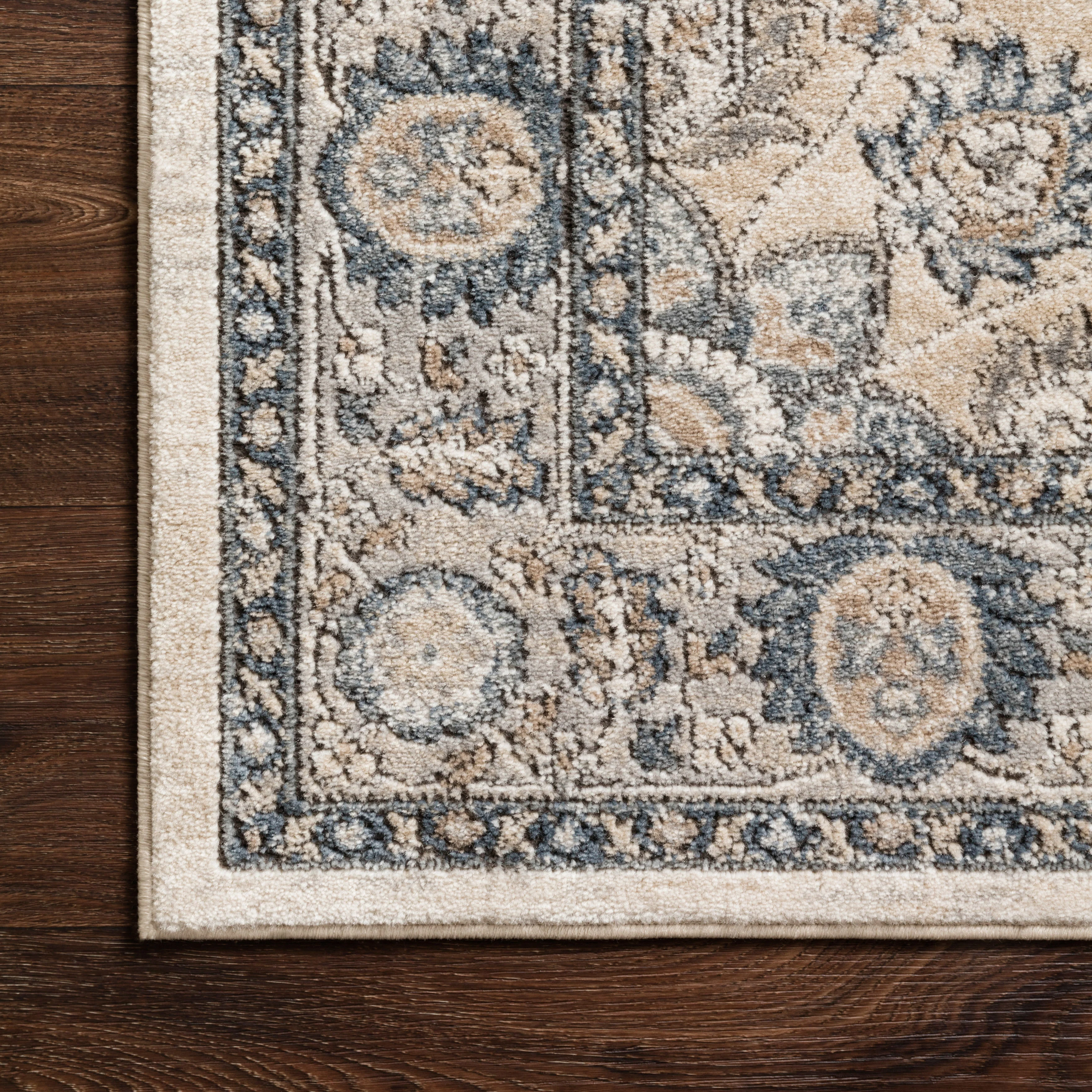 Charlise Rug in Bone / Denim - Image 4