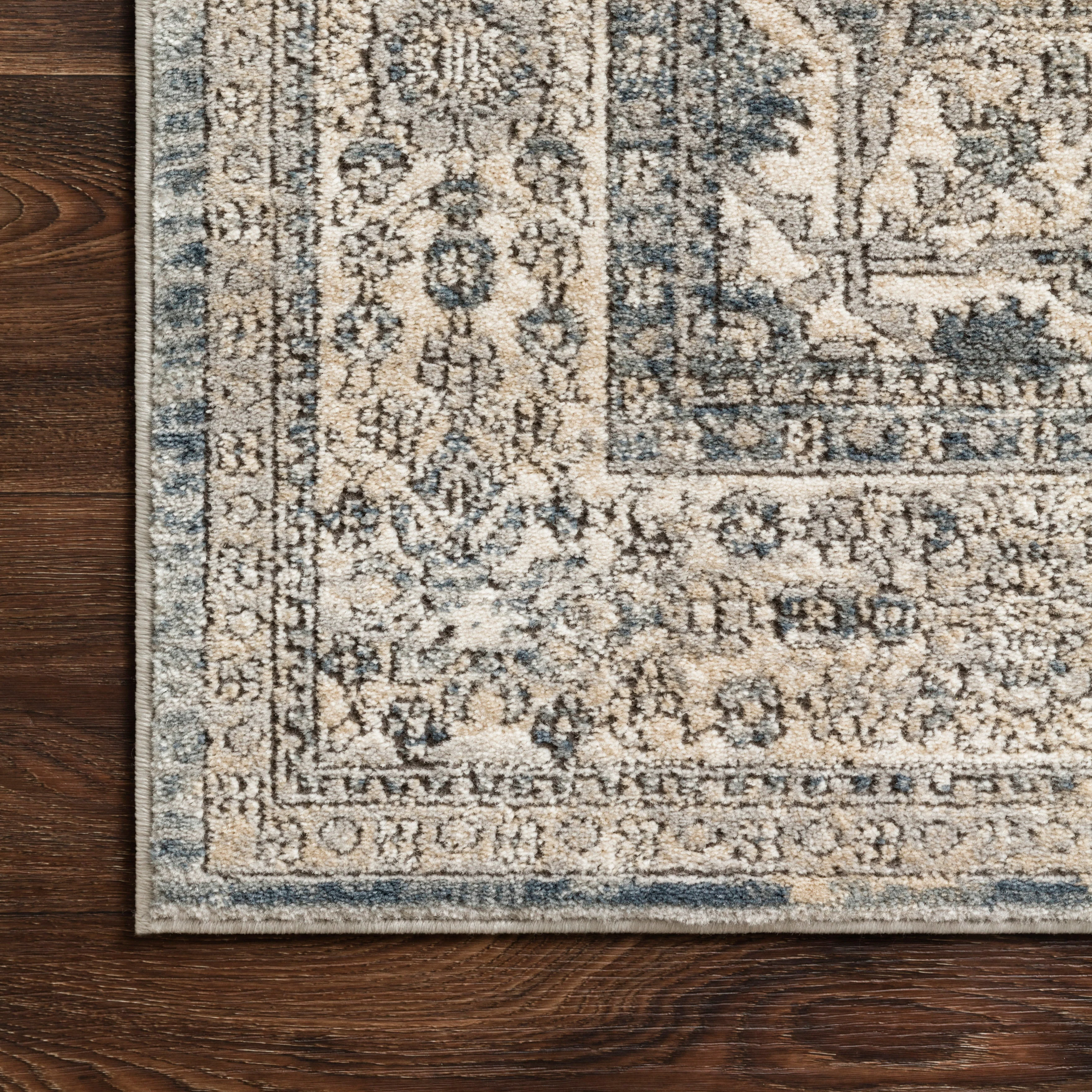 Charlise Rug in Slate / Dove - Image 5