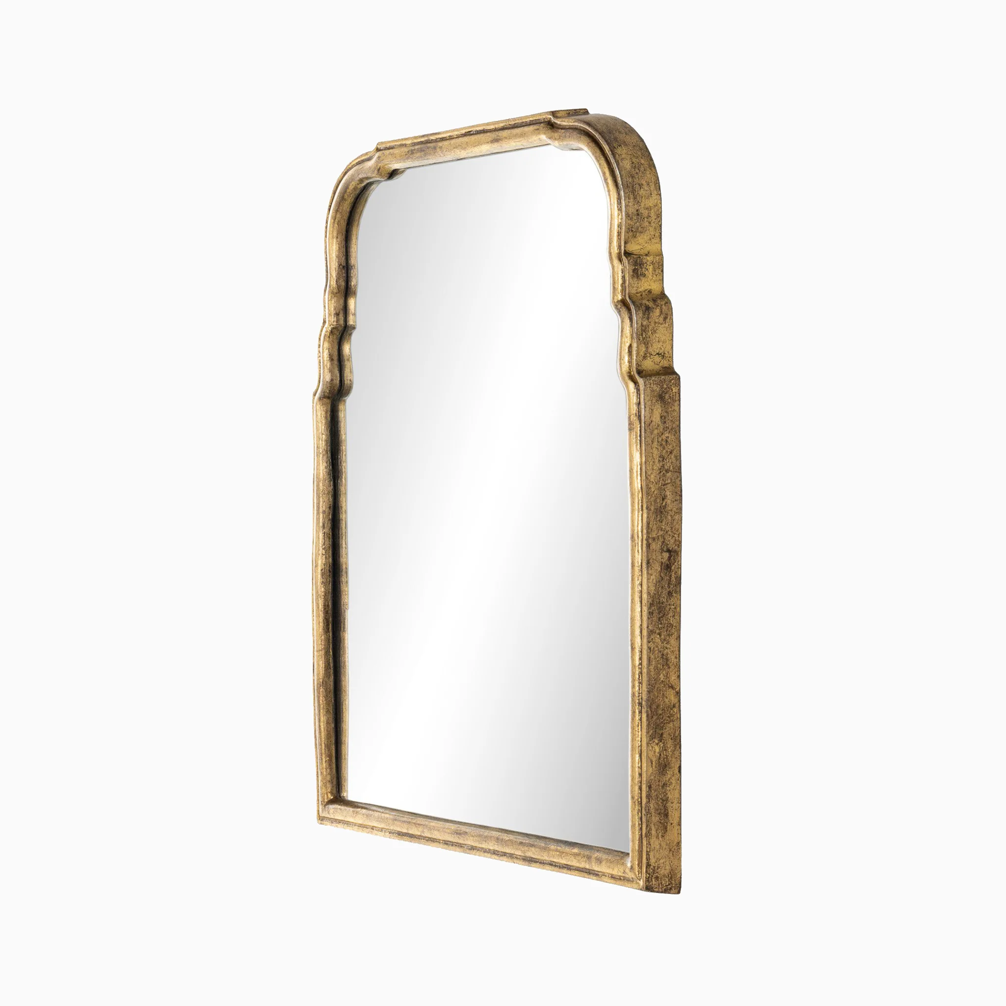 Clementine  Mirror in Antiqued Gold Leaf - Image 3