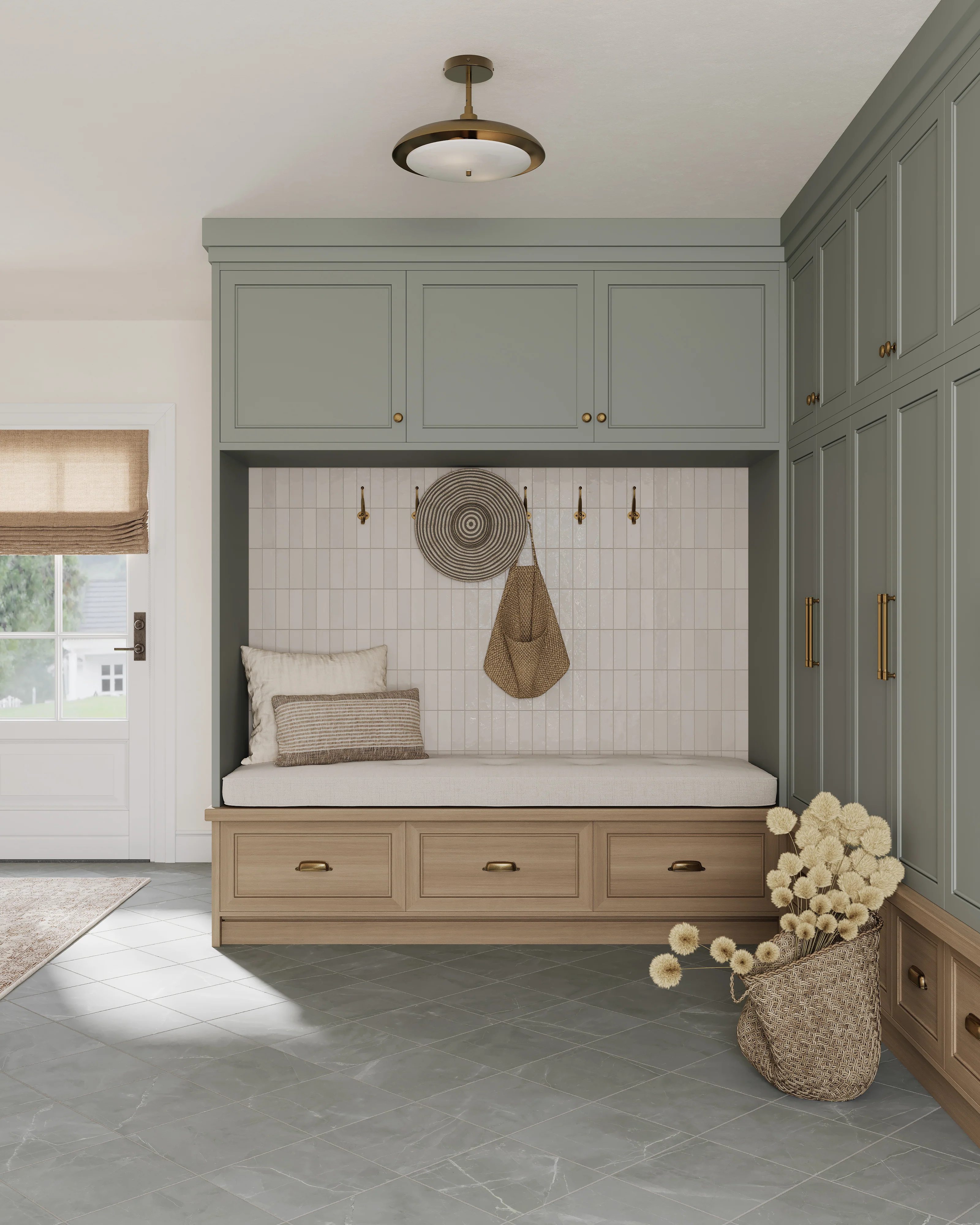 Cleo 2x6 Glossy Ceramic Tile in Cream - Image 12