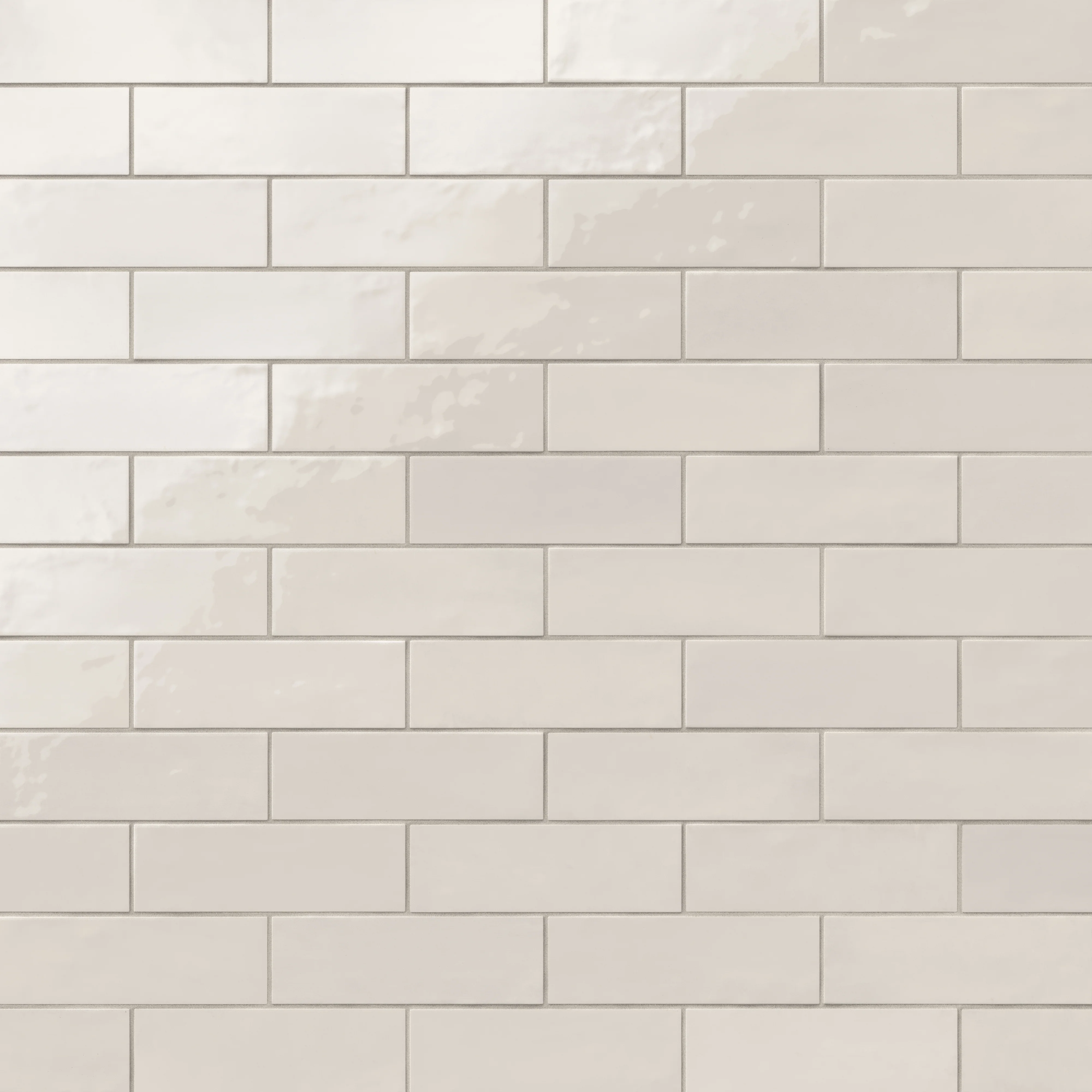 Cleo 2x6 Glossy Ceramic Tile in Cream - Image 5