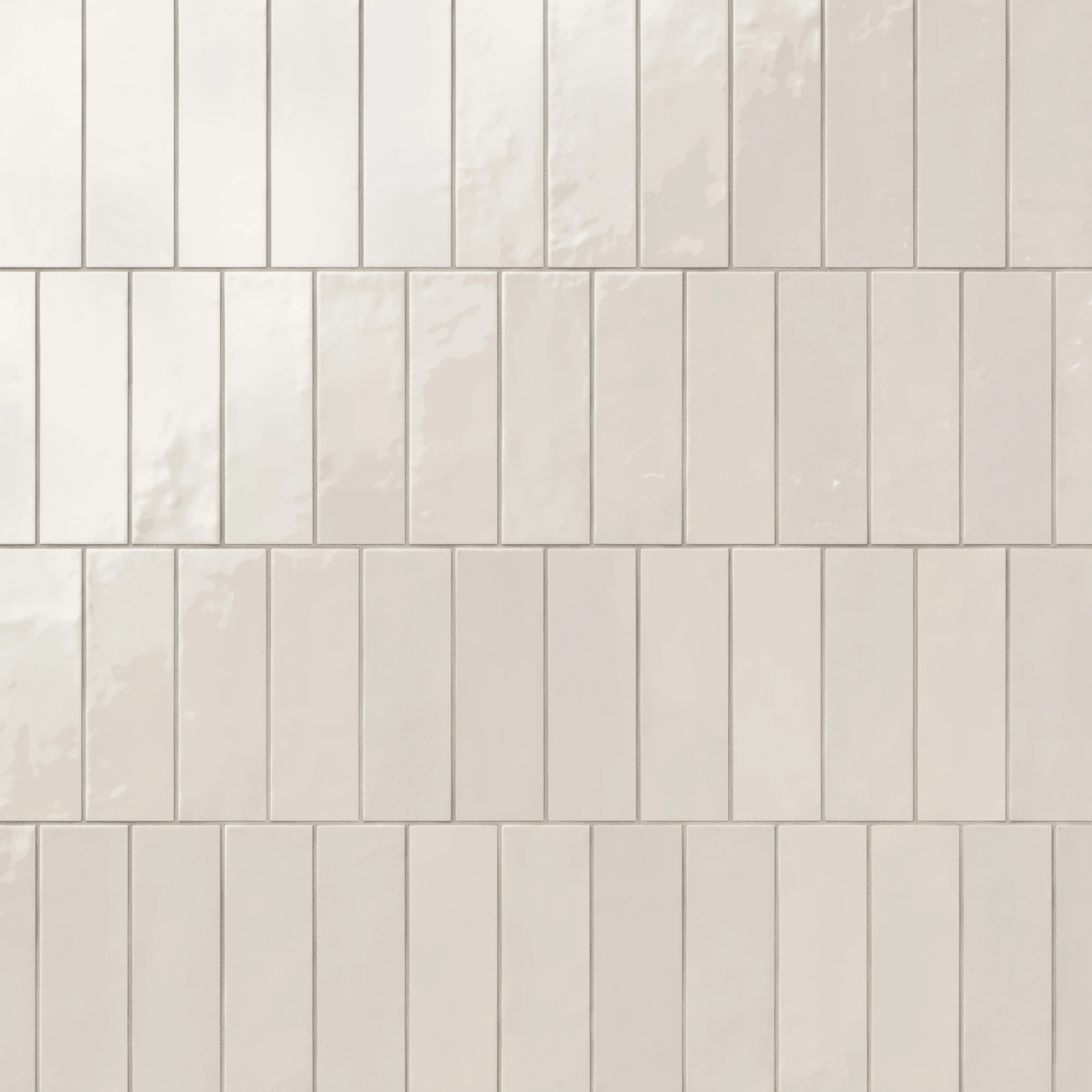Cleo 2x6 Glossy Ceramic Tile in Cream - Image 7