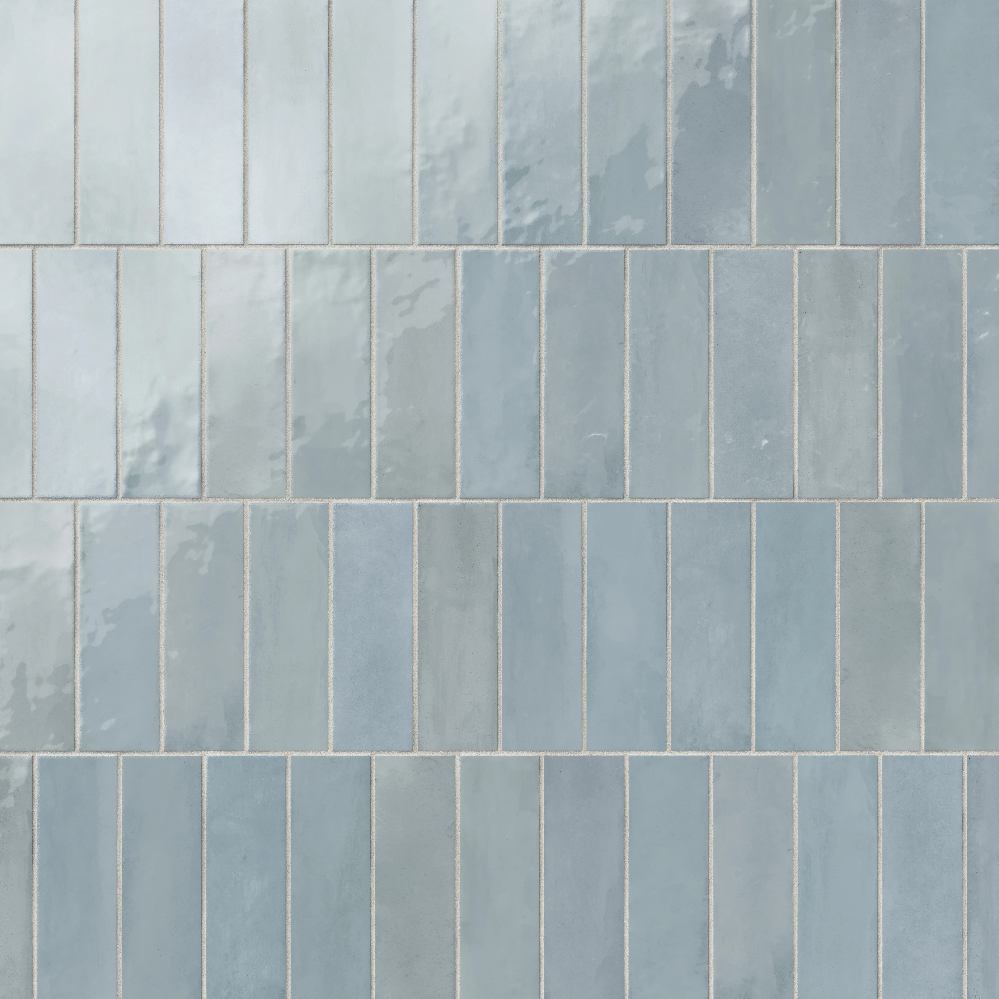 Cleo 2x6 Glossy Ceramic Tile in Sky - Image 7
