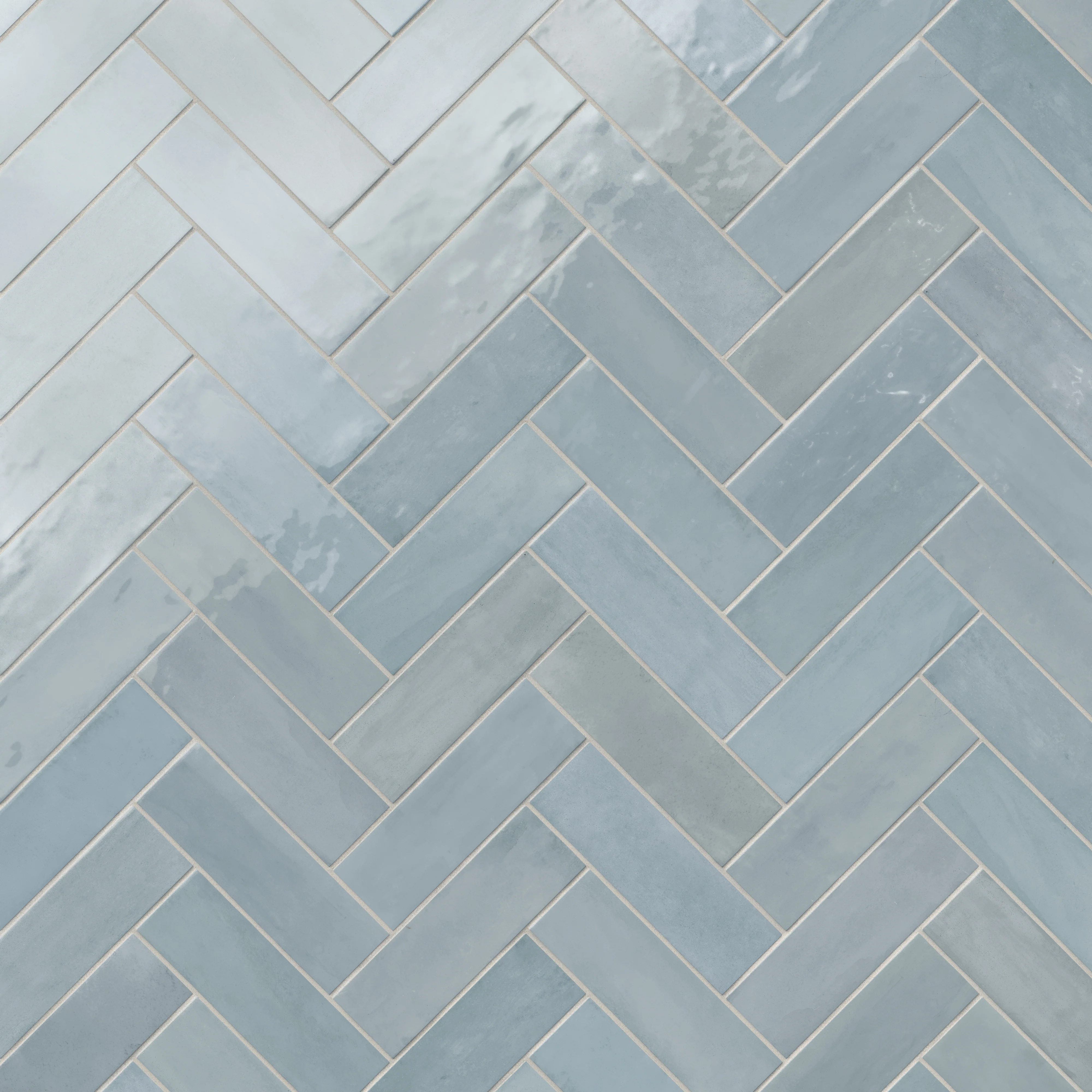 Cleo 2x6 Glossy Ceramic Tile in Sky - Image 9