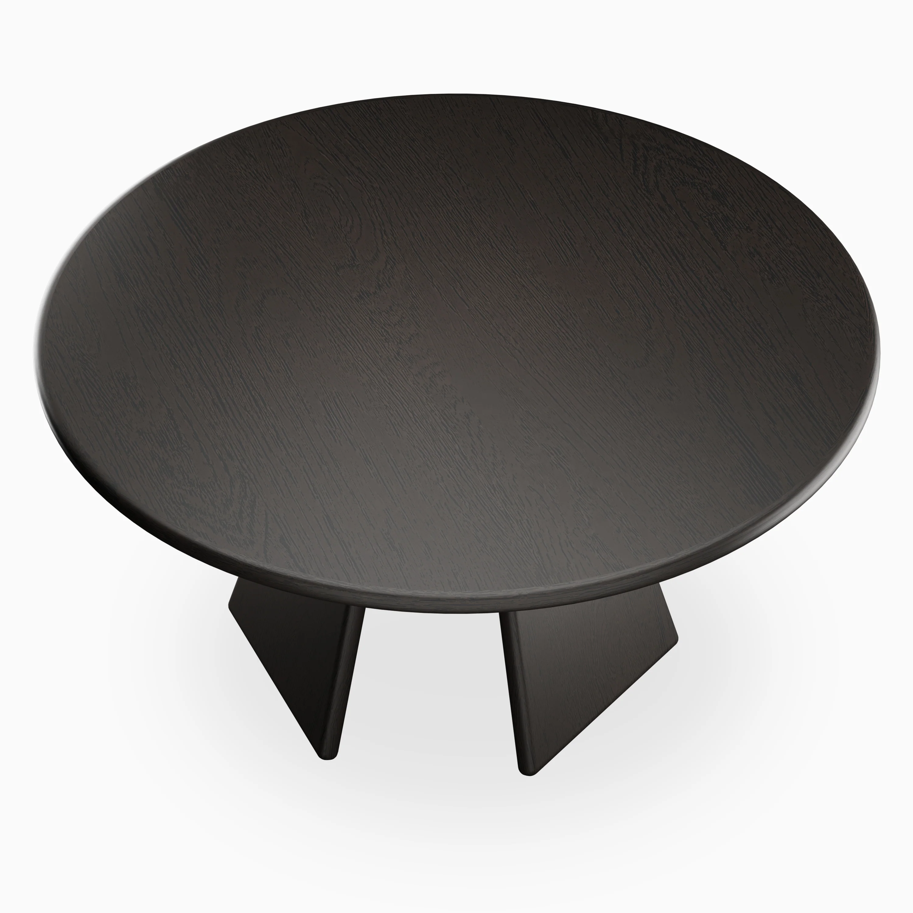 Corentin Ash Round Dining Table in Mocha, 60" - Image 3