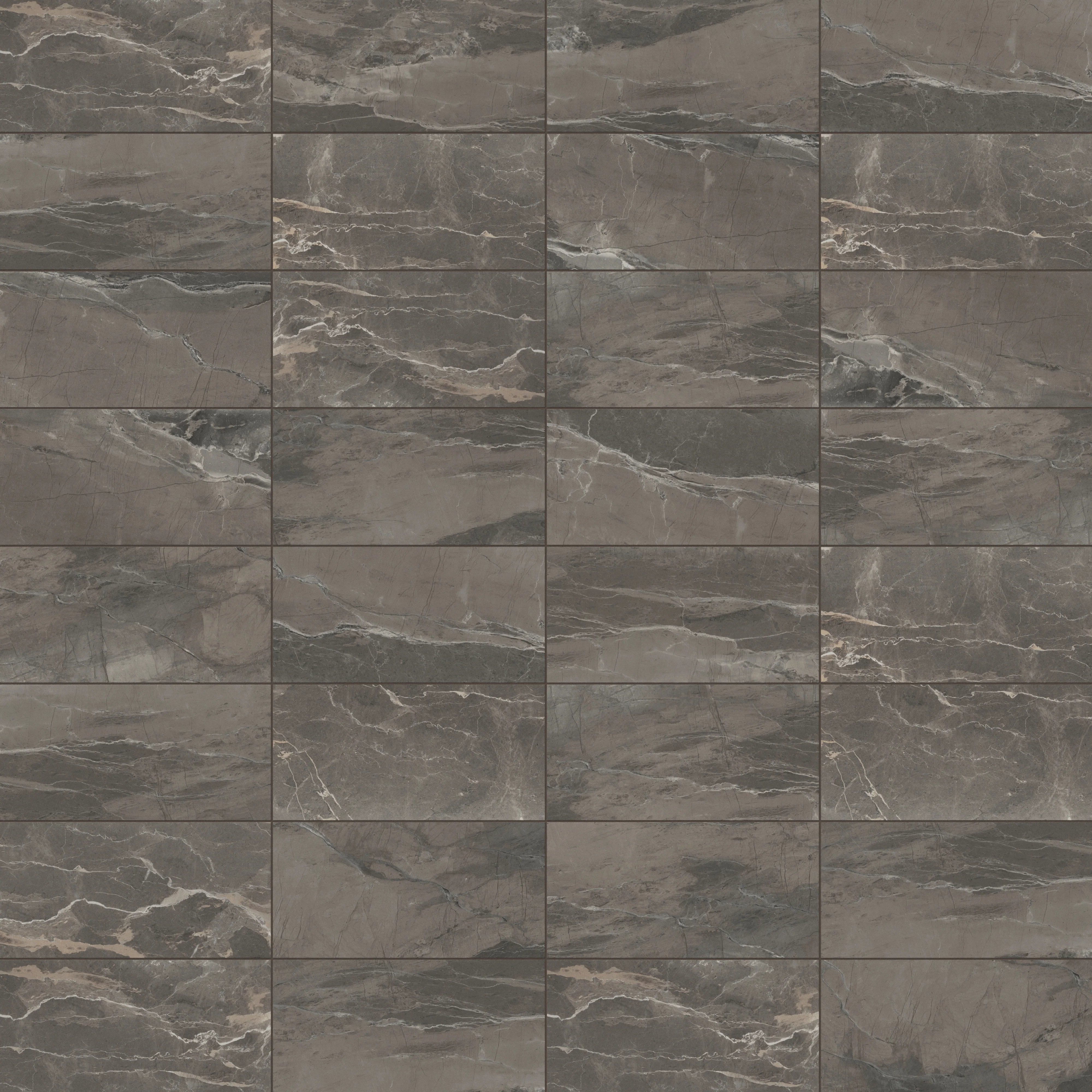 Declan 12x24 Matte Porcelain Tile in Brown - Image 5