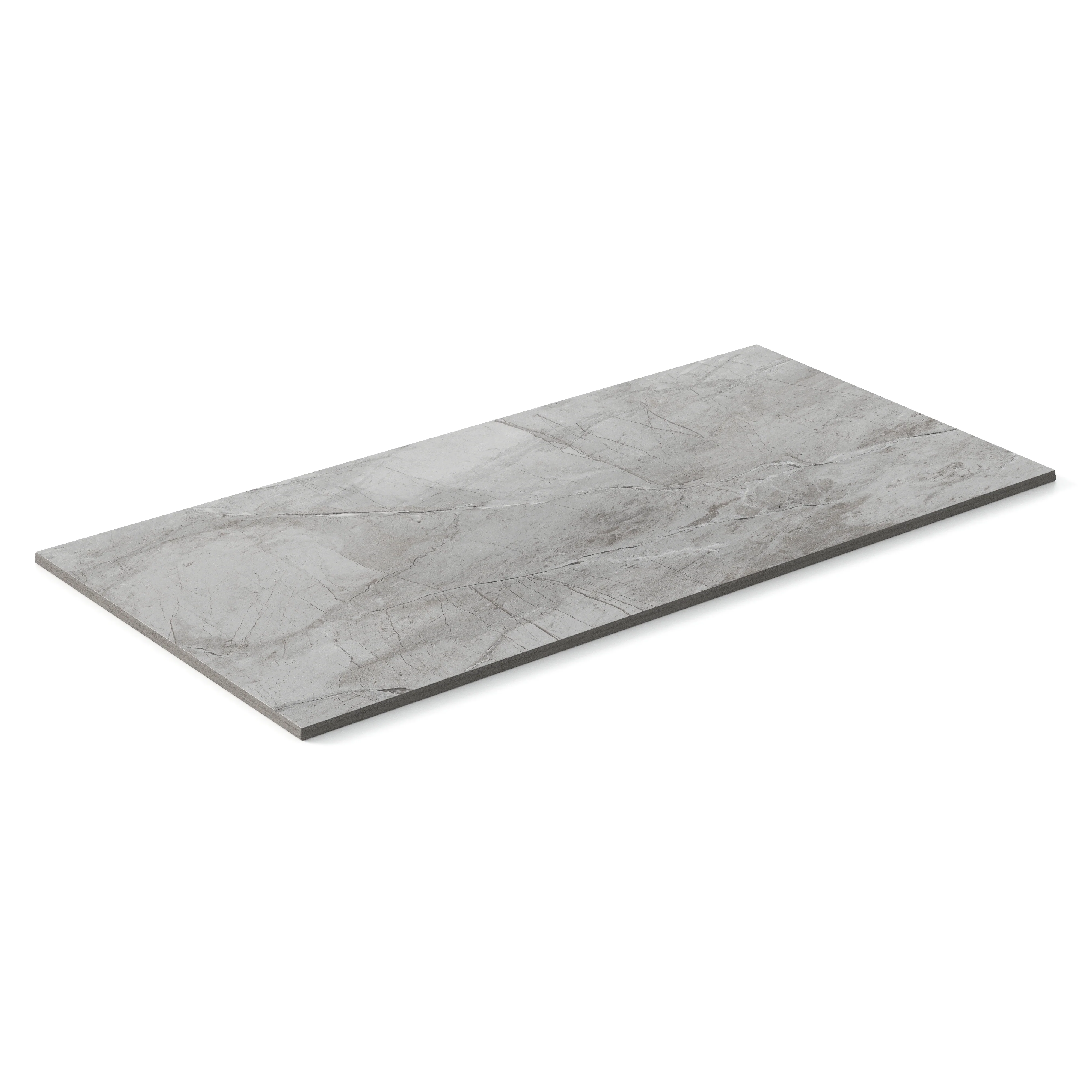 Declan 12x24 Matte Porcelain Tile in Grey - Image 3
