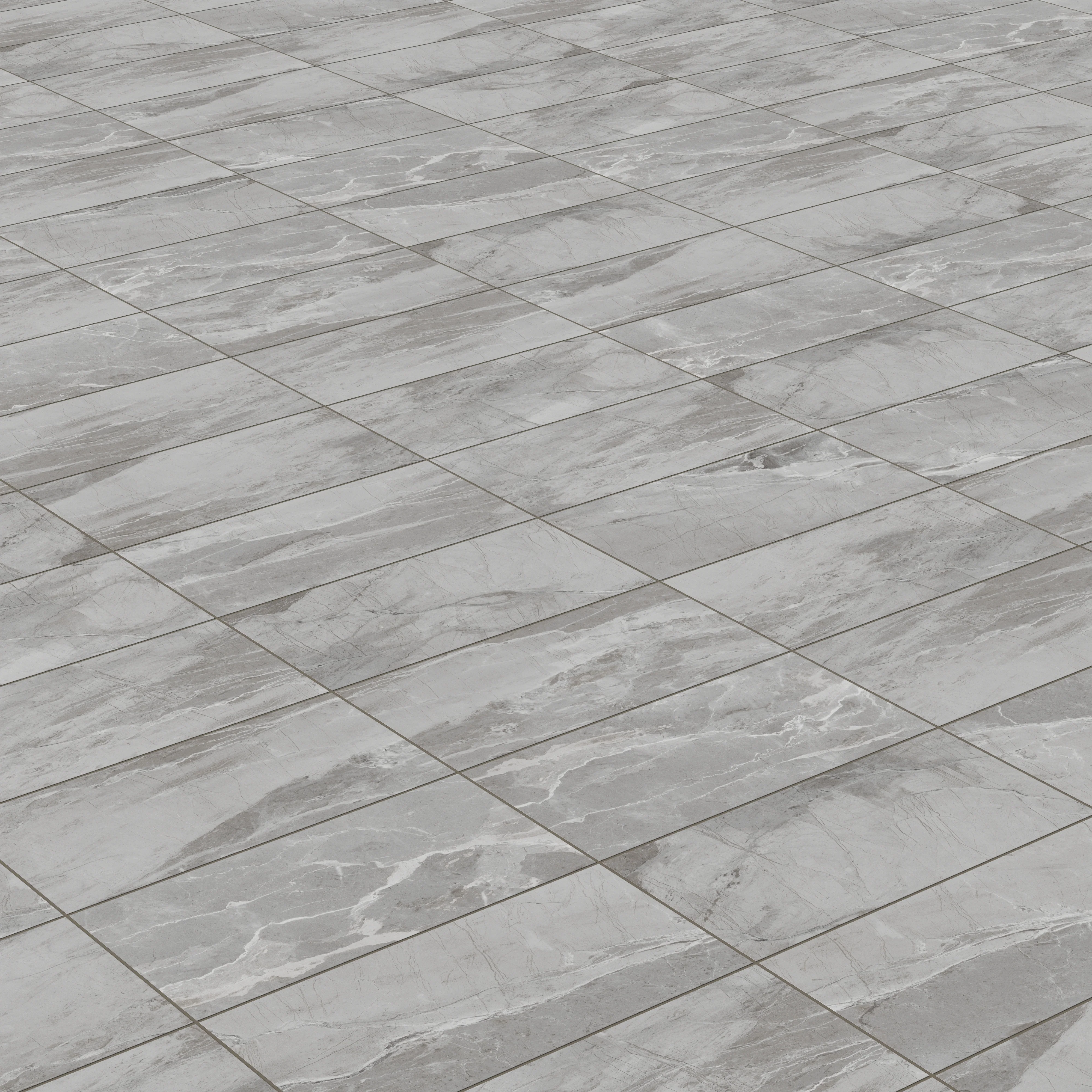 Declan 12x24 Matte Porcelain Tile in Grey - Image 4