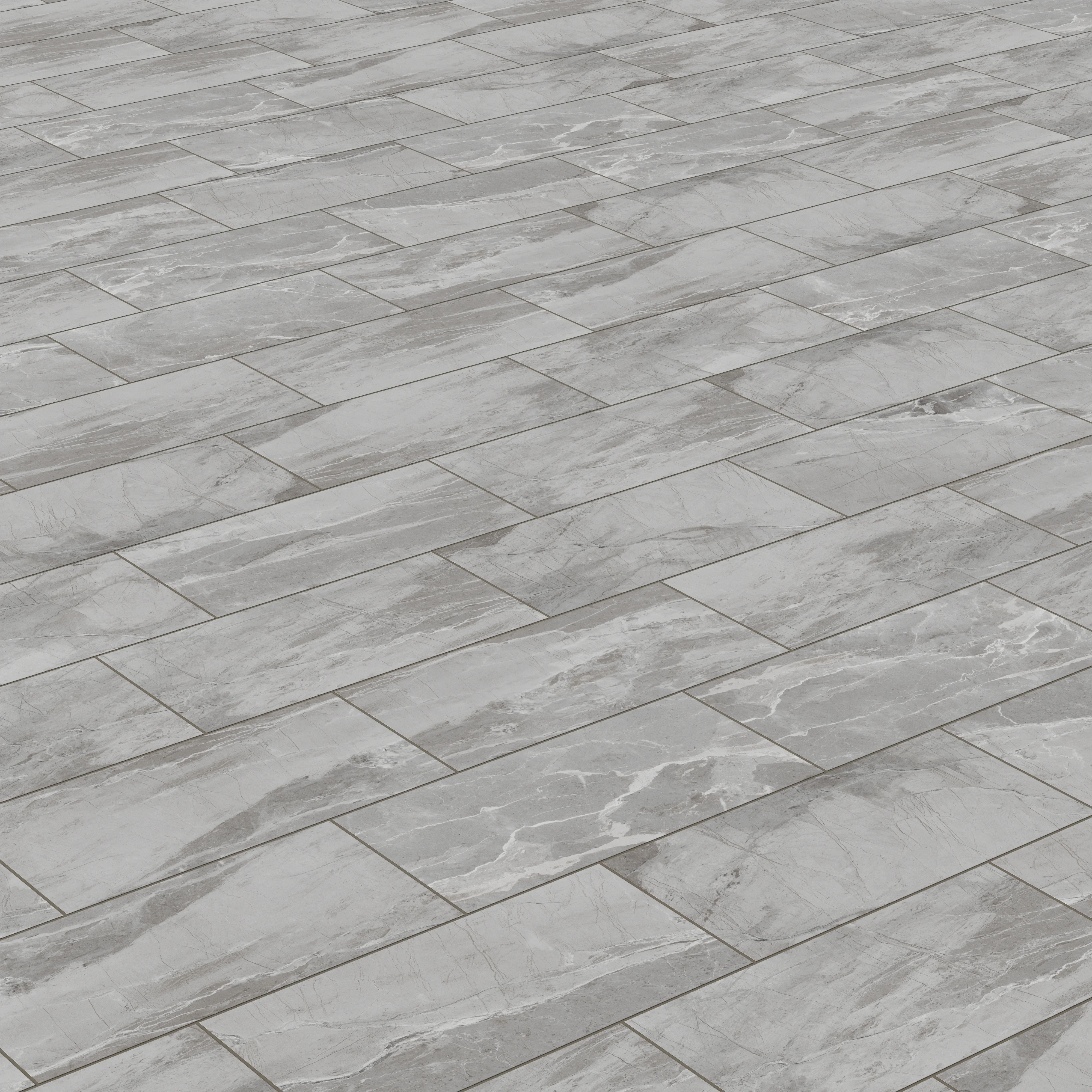 Declan 12x24 Matte Porcelain Tile in Grey - Image 6