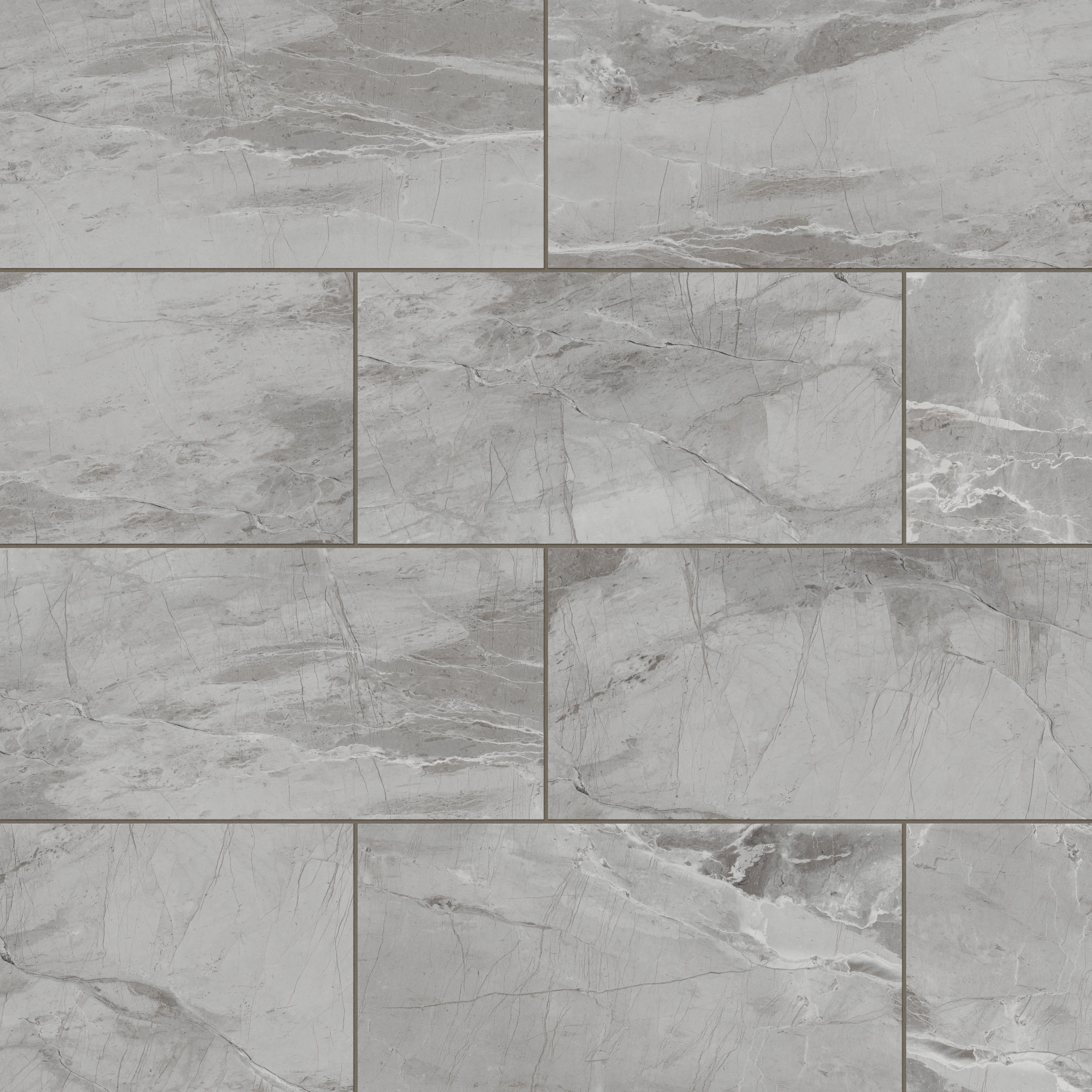 Declan 12x24 Matte Porcelain Tile in Grey - Image 7