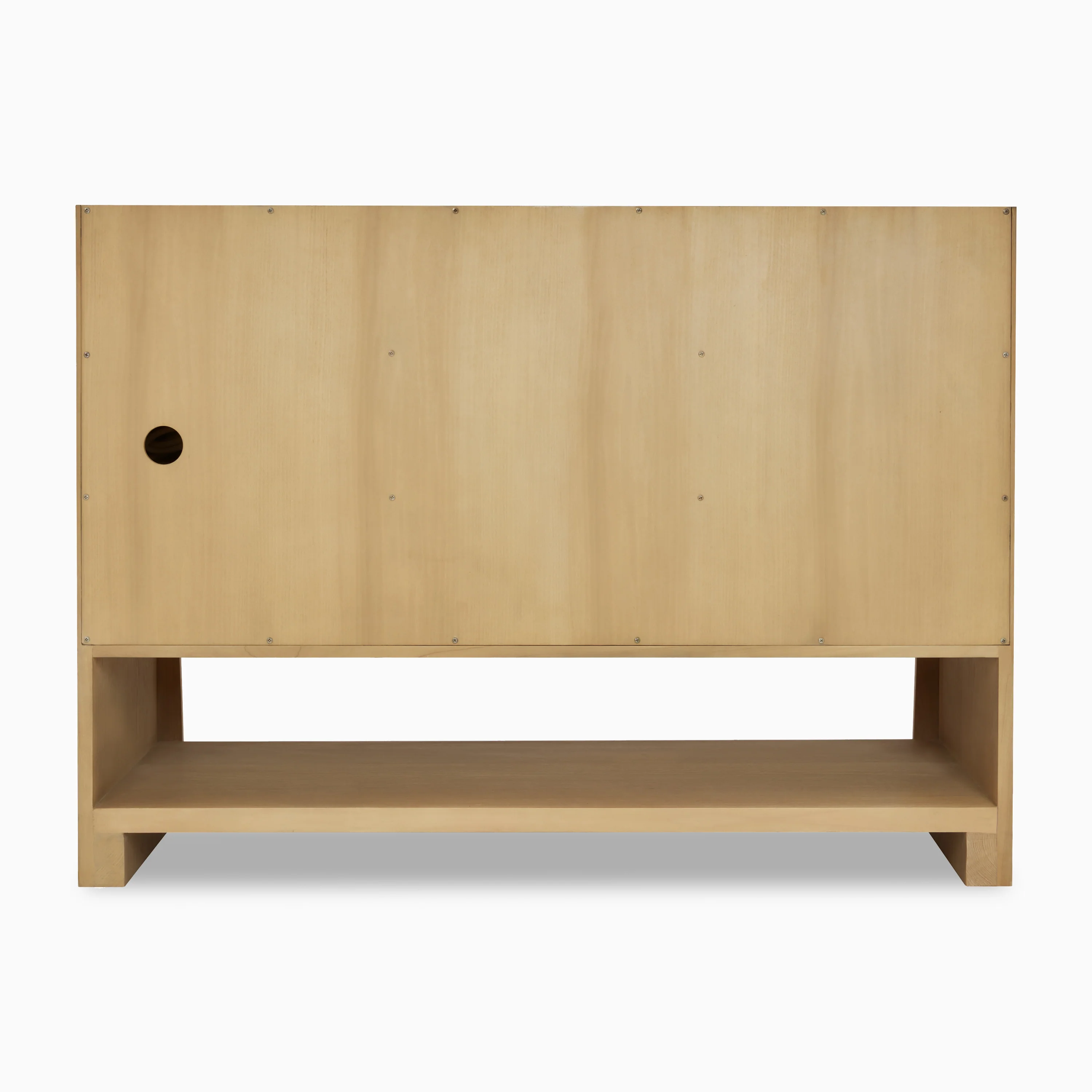 Delilah 48" Single Vanity in Seaside Oak with 3 cm White Zeus Quartz Top - Image 5