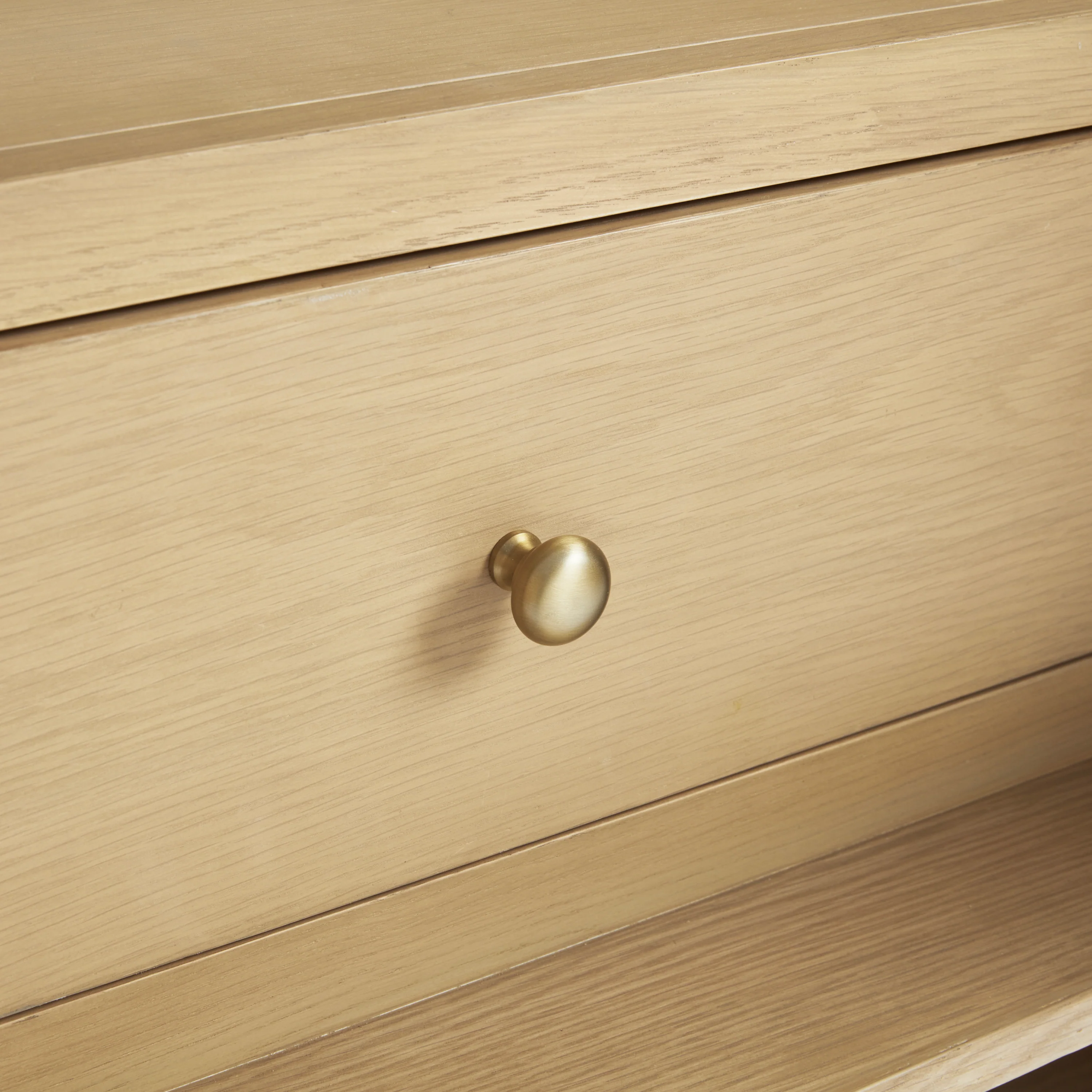 Delilah 72" Double Vanity in Seaside Oak with 3 cm White Zeus Quartz Top - Image 3