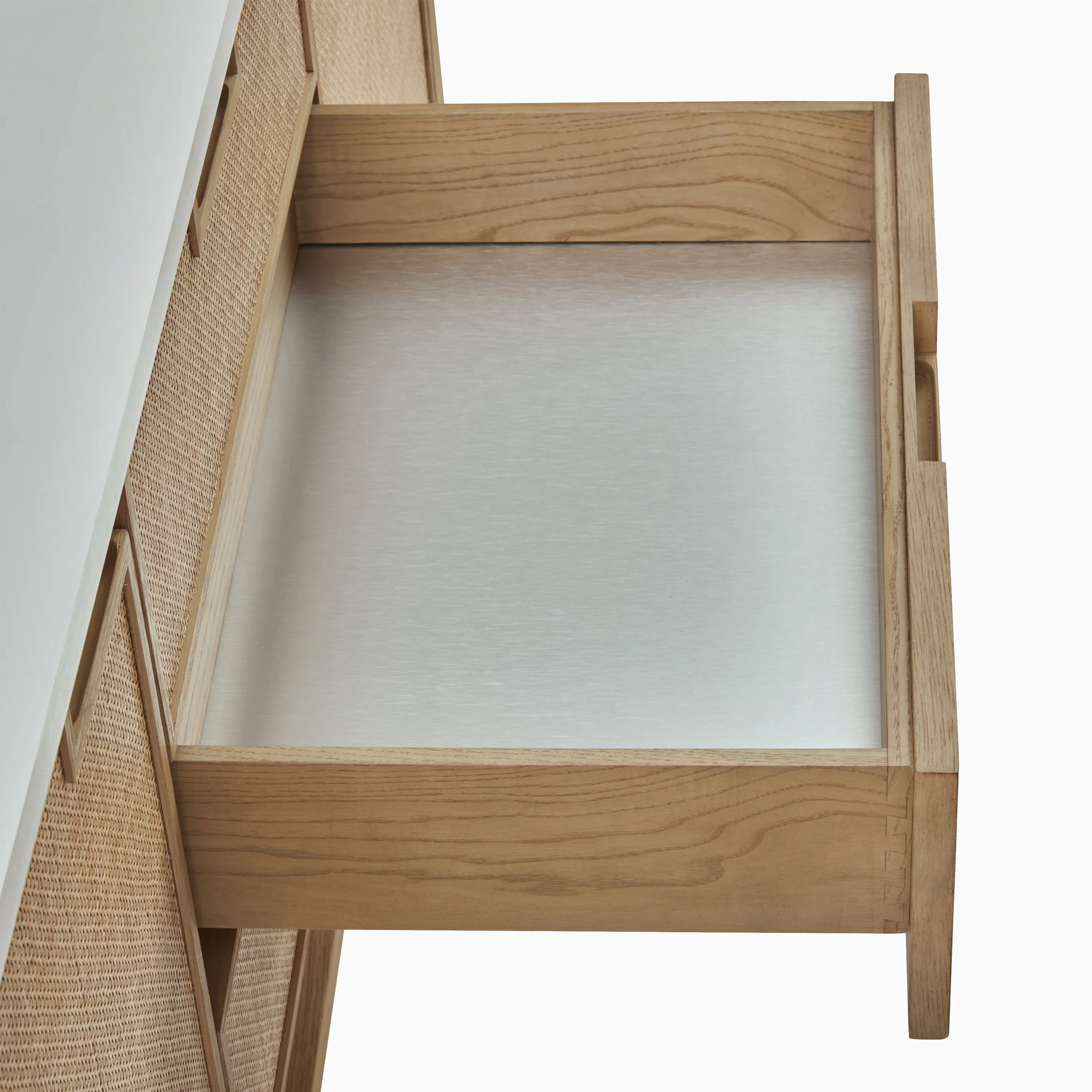 Delilah 72" Double Vanity in Seaside Oak with 3 cm White Zeus Quartz Top - Image 8