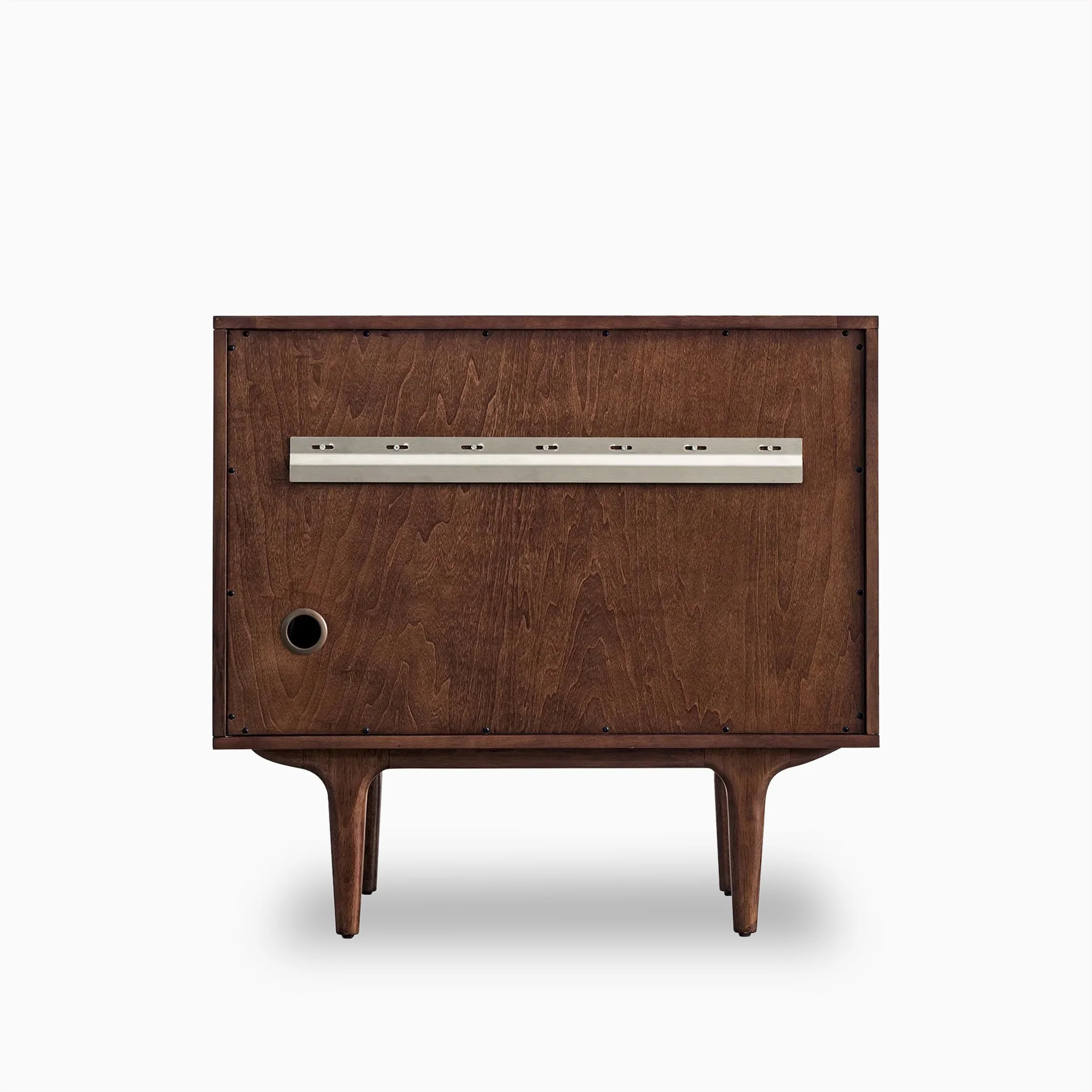 Demi 36" Single Vanity in Mid-Century Walnut with 3 cm White Zeus Quartz Top - Image 6