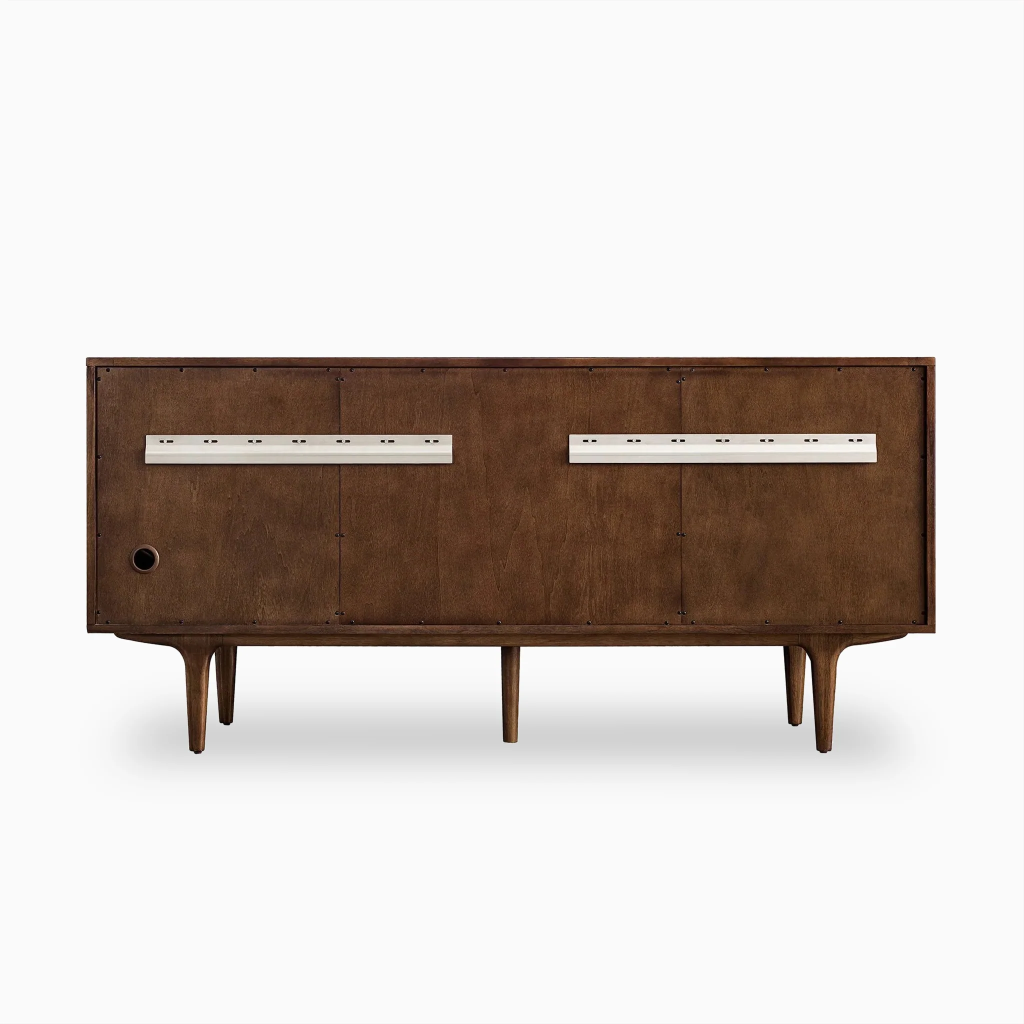 Demi 72" Double Vanity in Mid-Century Walnut with 3 cm White Zeus Quartz Top - Image 9