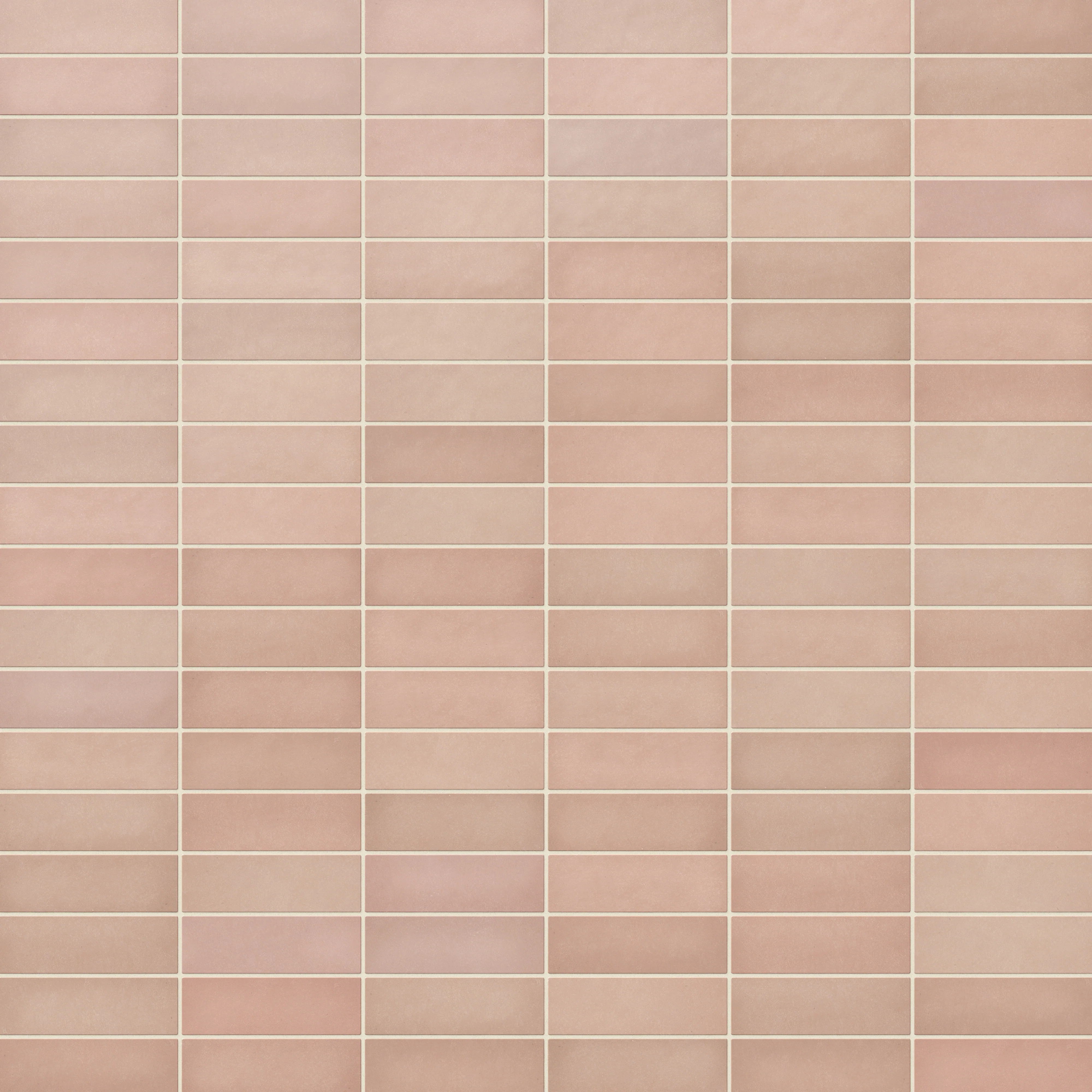 Ellie 2.5x8 Matte Ceramic Tile in Blush - Image 5