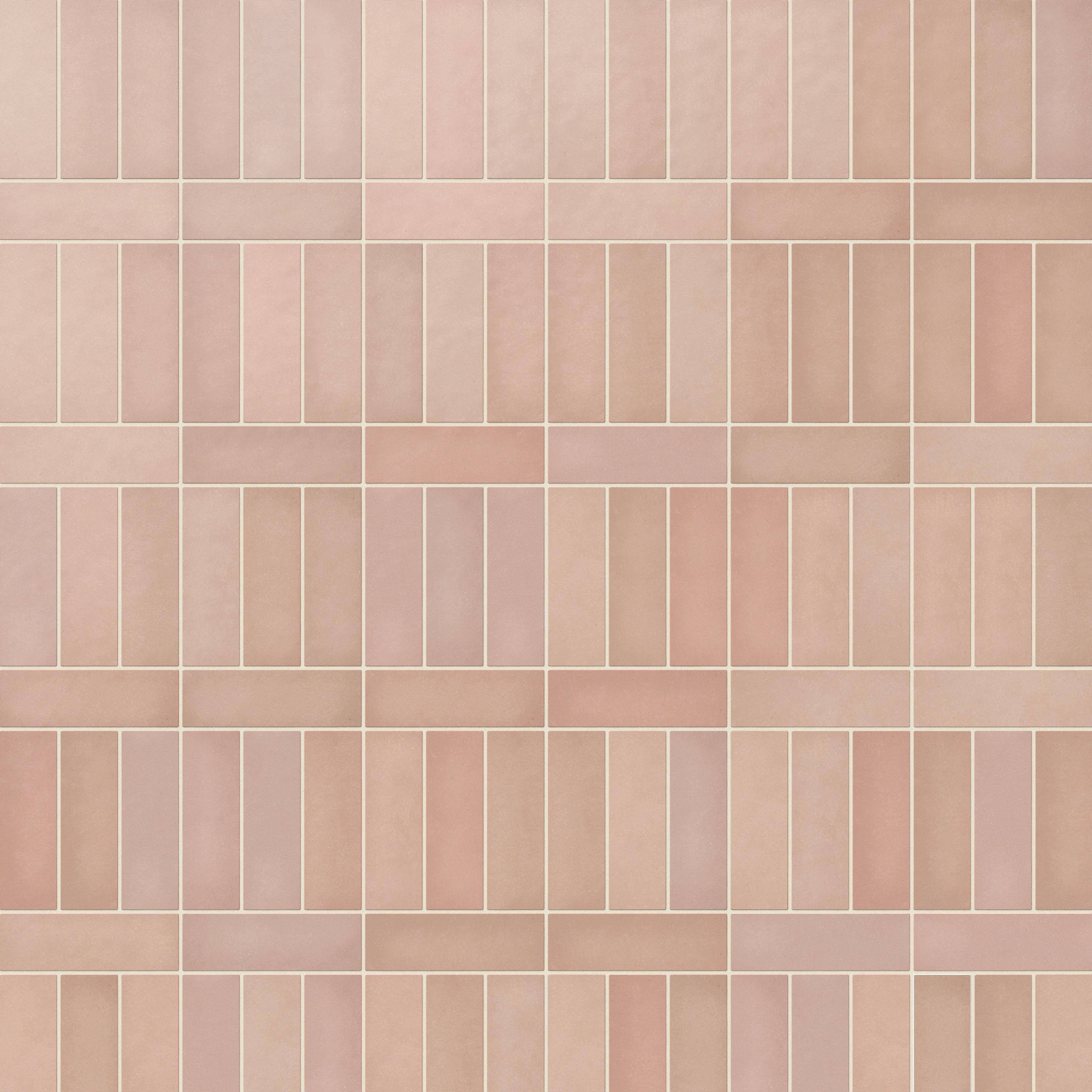 Ellie 2.5x8 Matte Ceramic Tile in Blush - Image 8