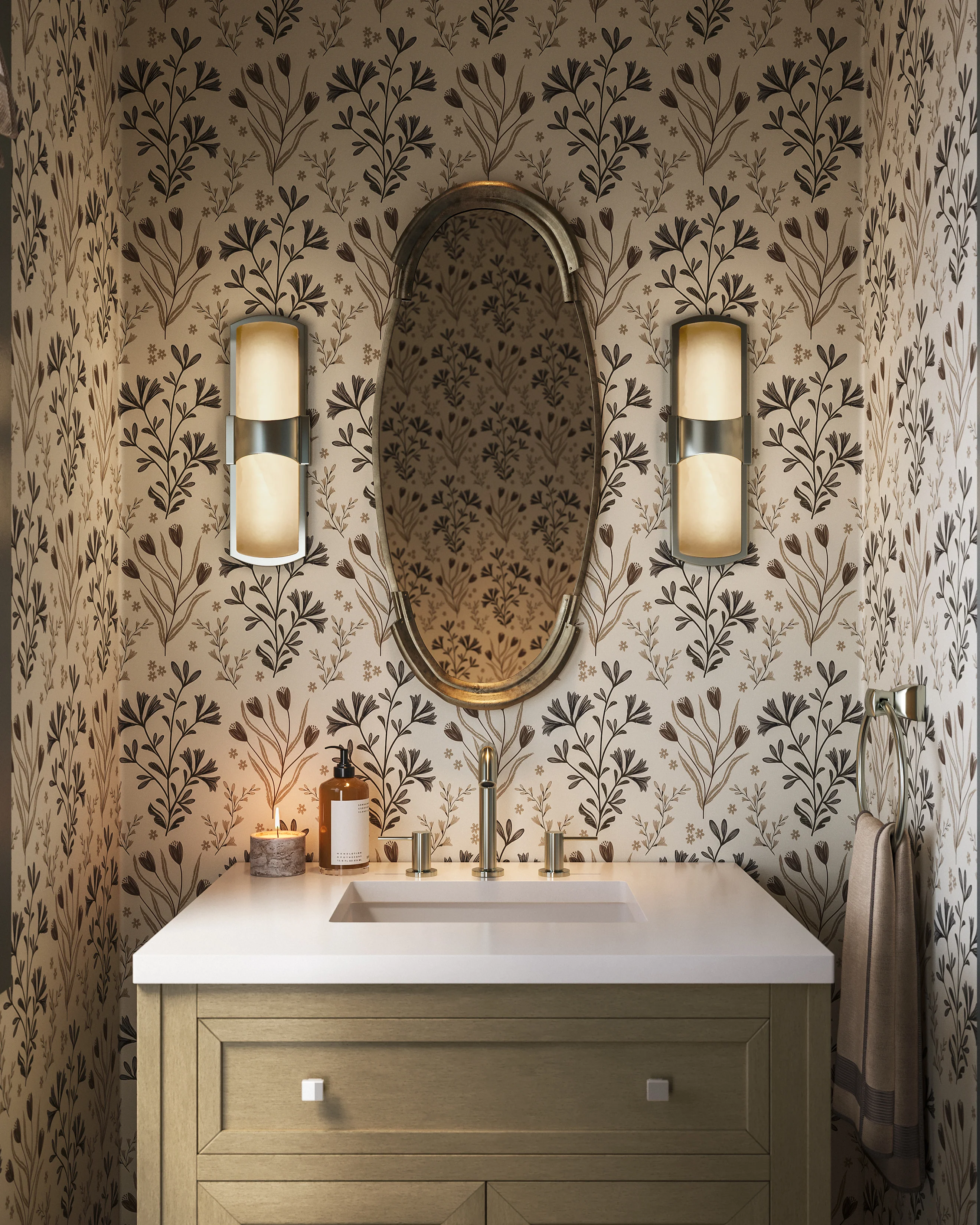 Esme 15" Wall Sconce in Polished Nickel - Image 3