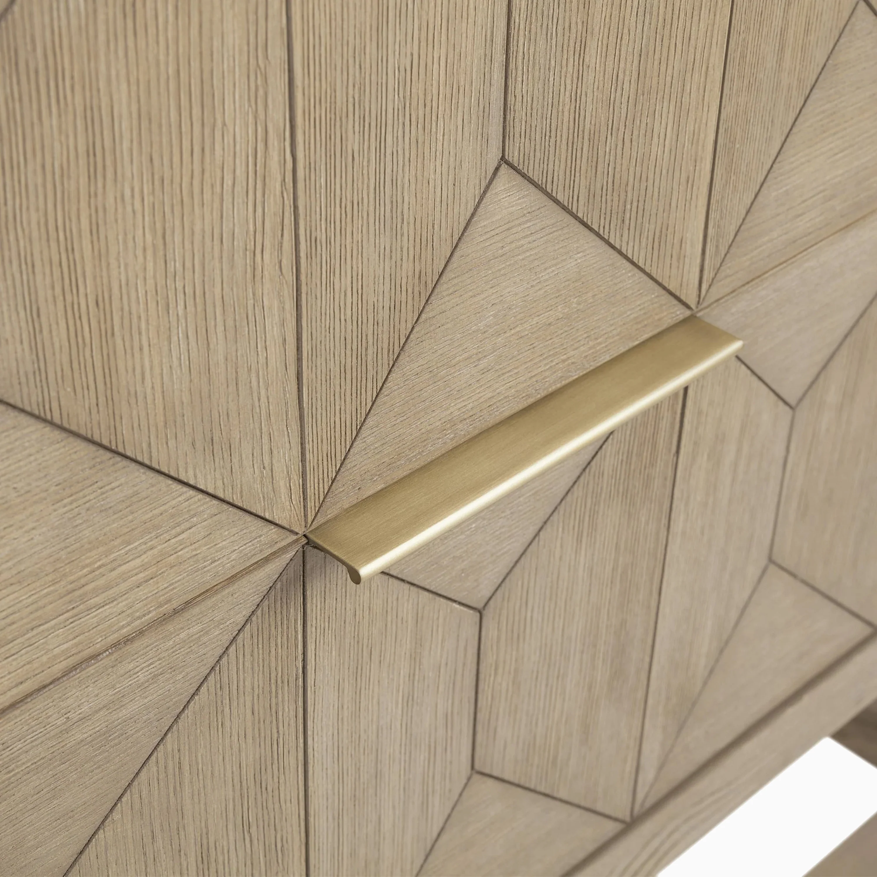 Gwen 36" Single Vanity in Pebble Oak with 3 cm White Zeus Quartz Top - Image 5