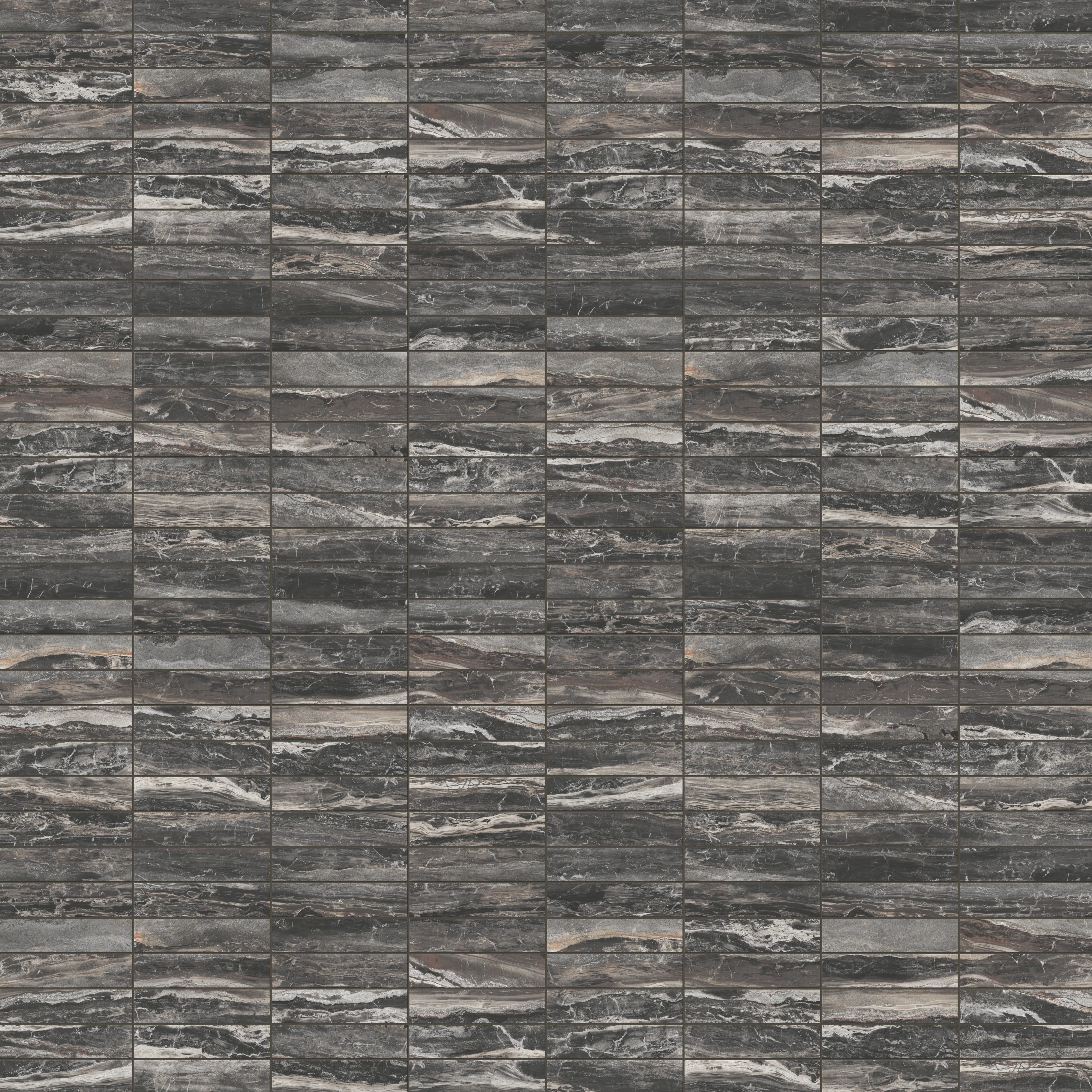 Harley 3x12 Polished Porcelain Tile in Graphite - Image 12