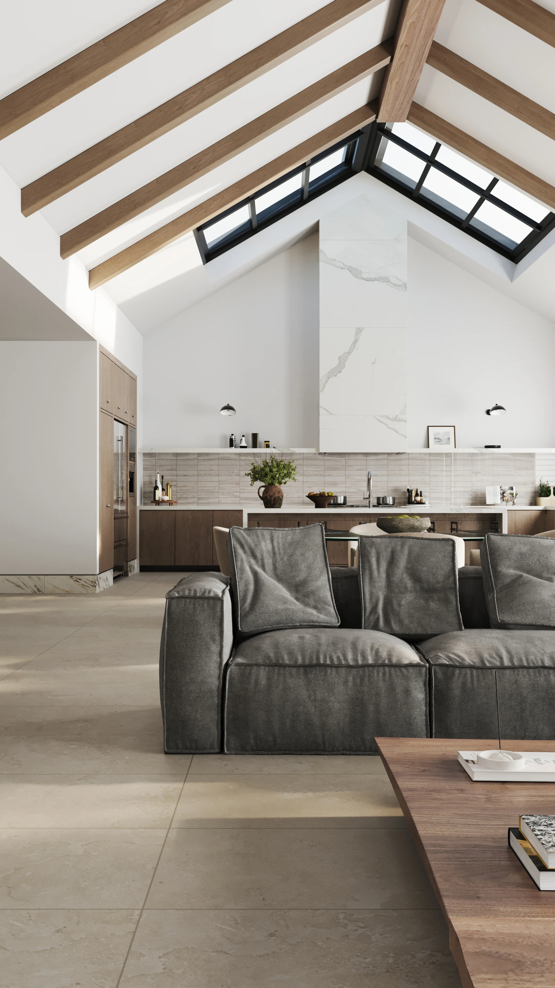 Harley 3x12 Polished Porcelain Tile in Greige - Image 17