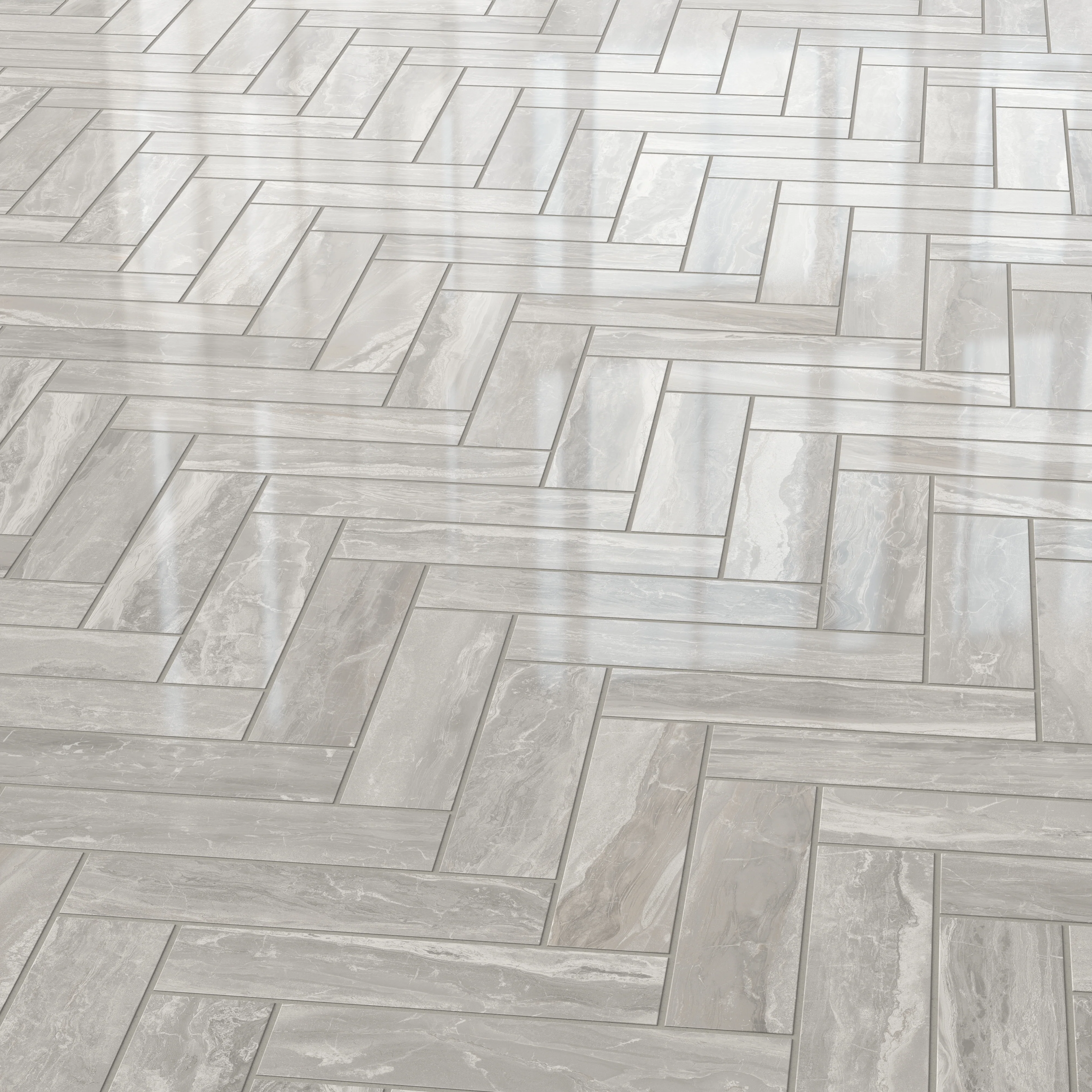 Harley 3x12 Polished Porcelain Tile in Taupe - Image 10