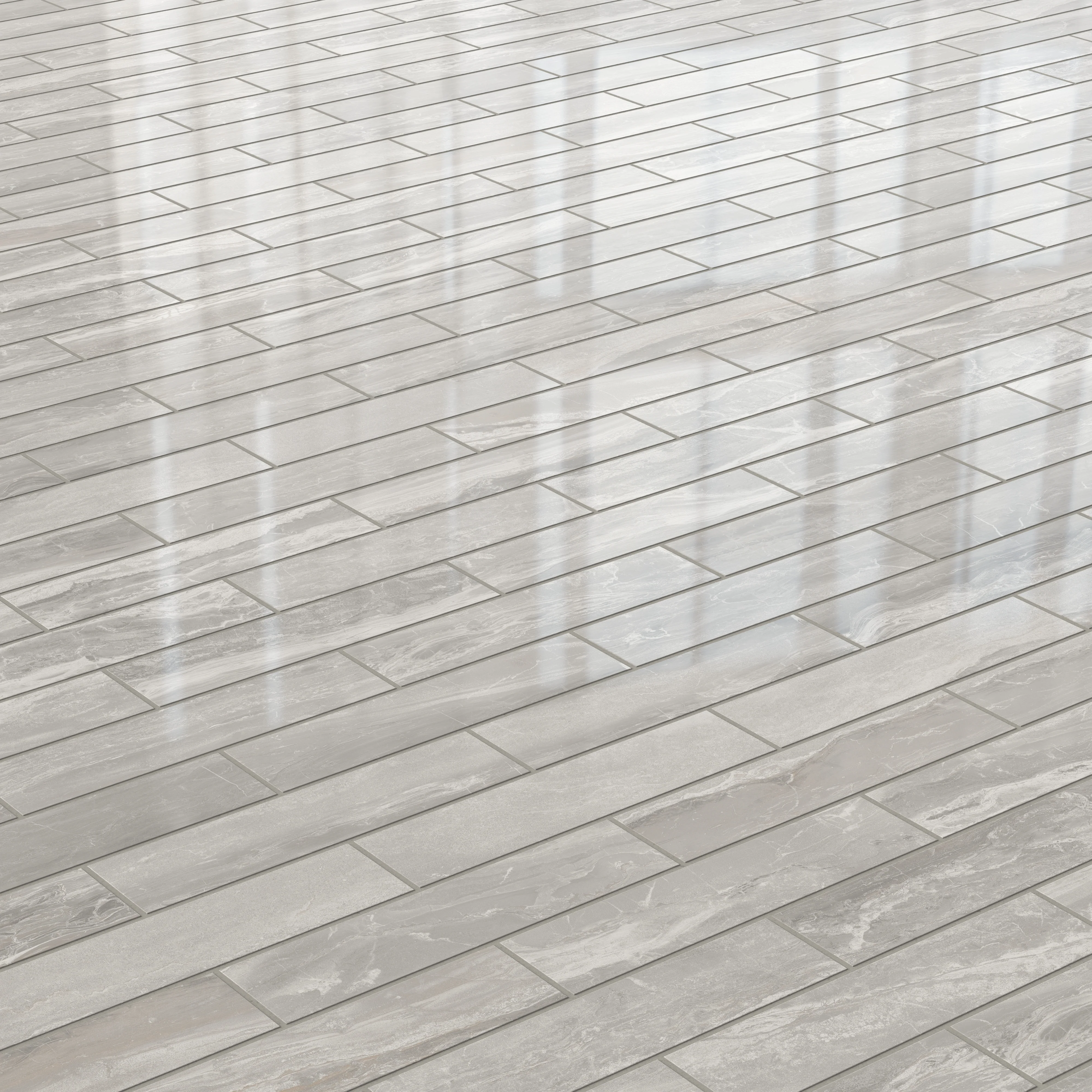 Harley 3x12 Polished Porcelain Tile in Taupe - Image 7