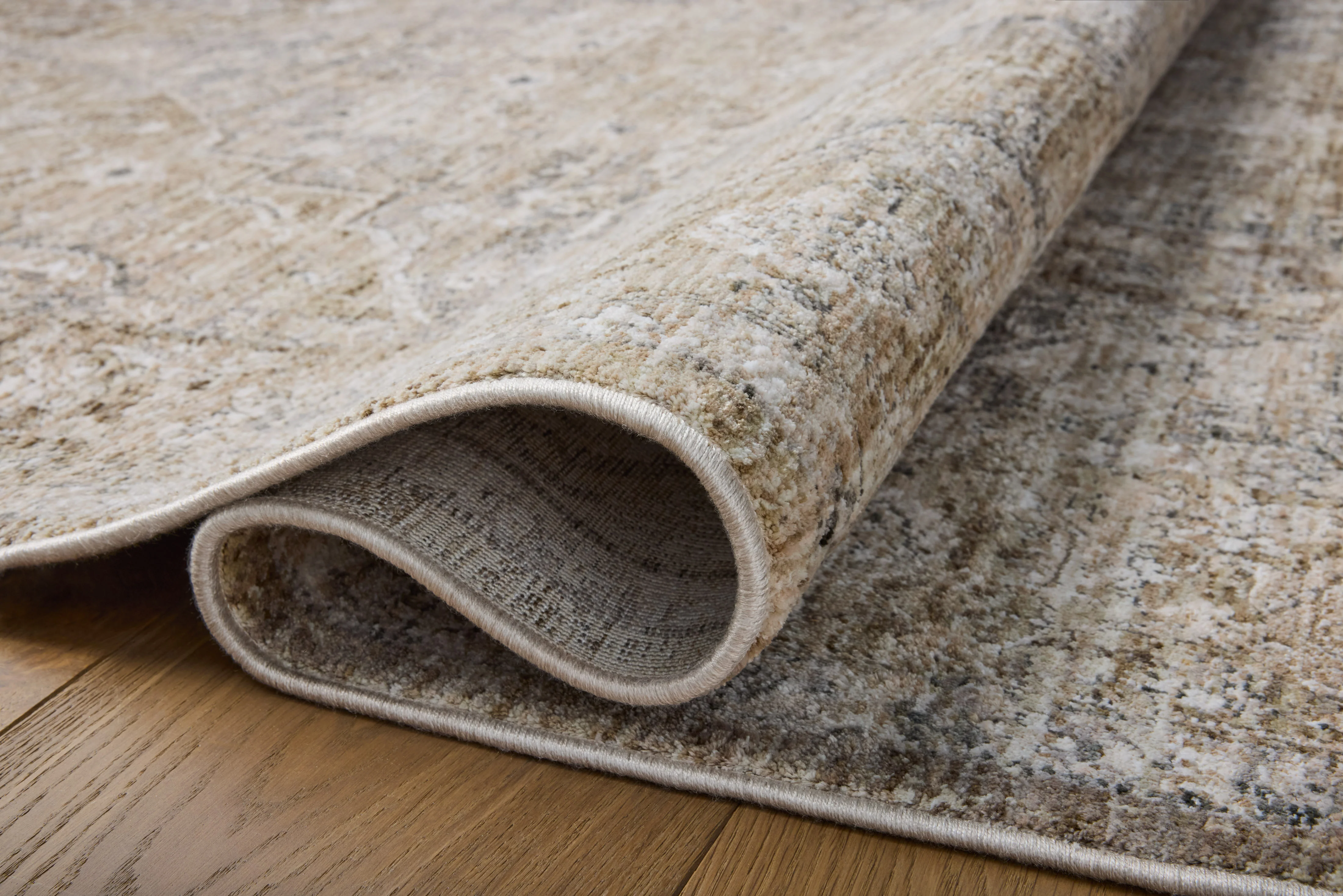 Haverford Rug in Ecru / Mist - Image 6
