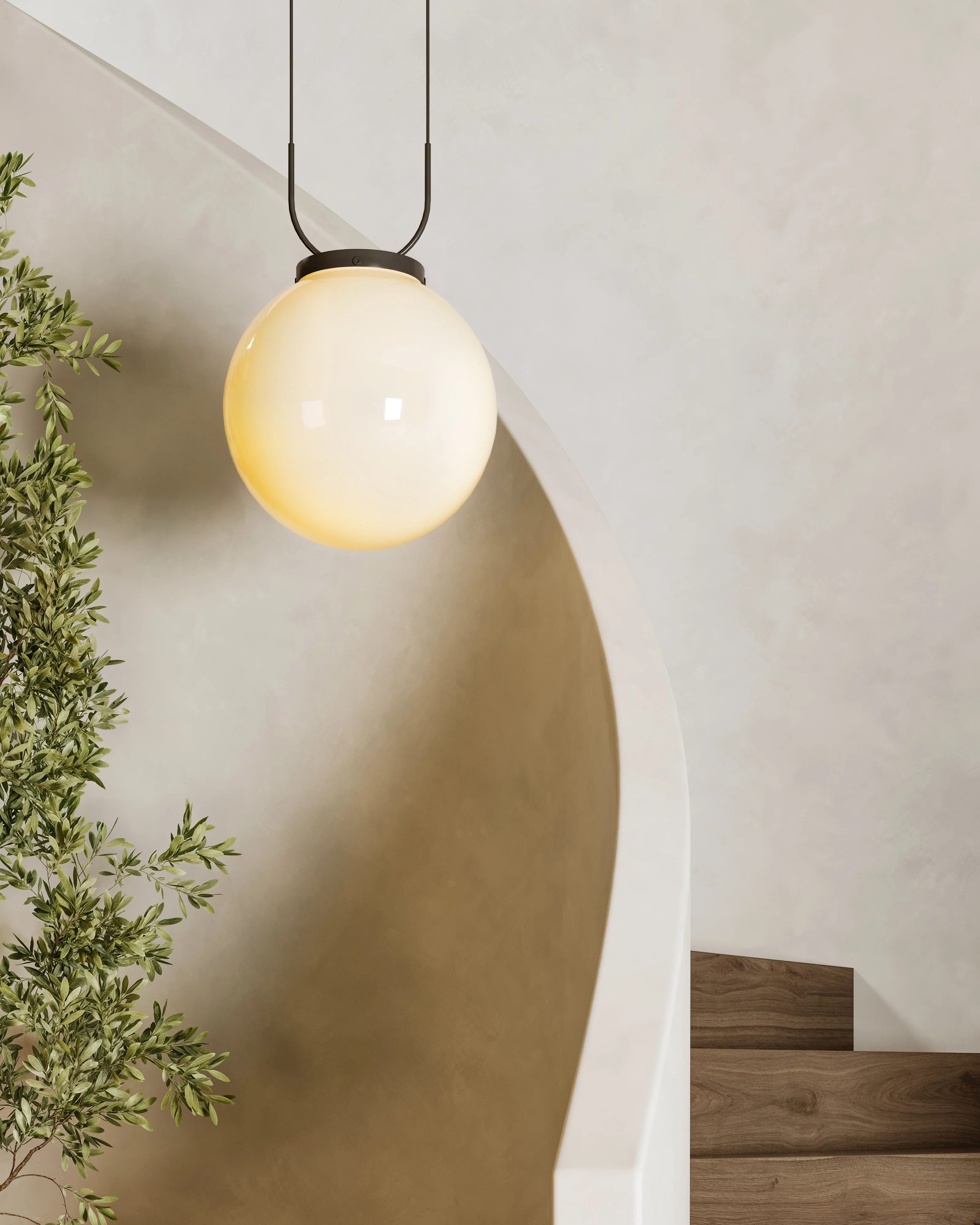 Hemingway Pendant in Matte Black - Image 10