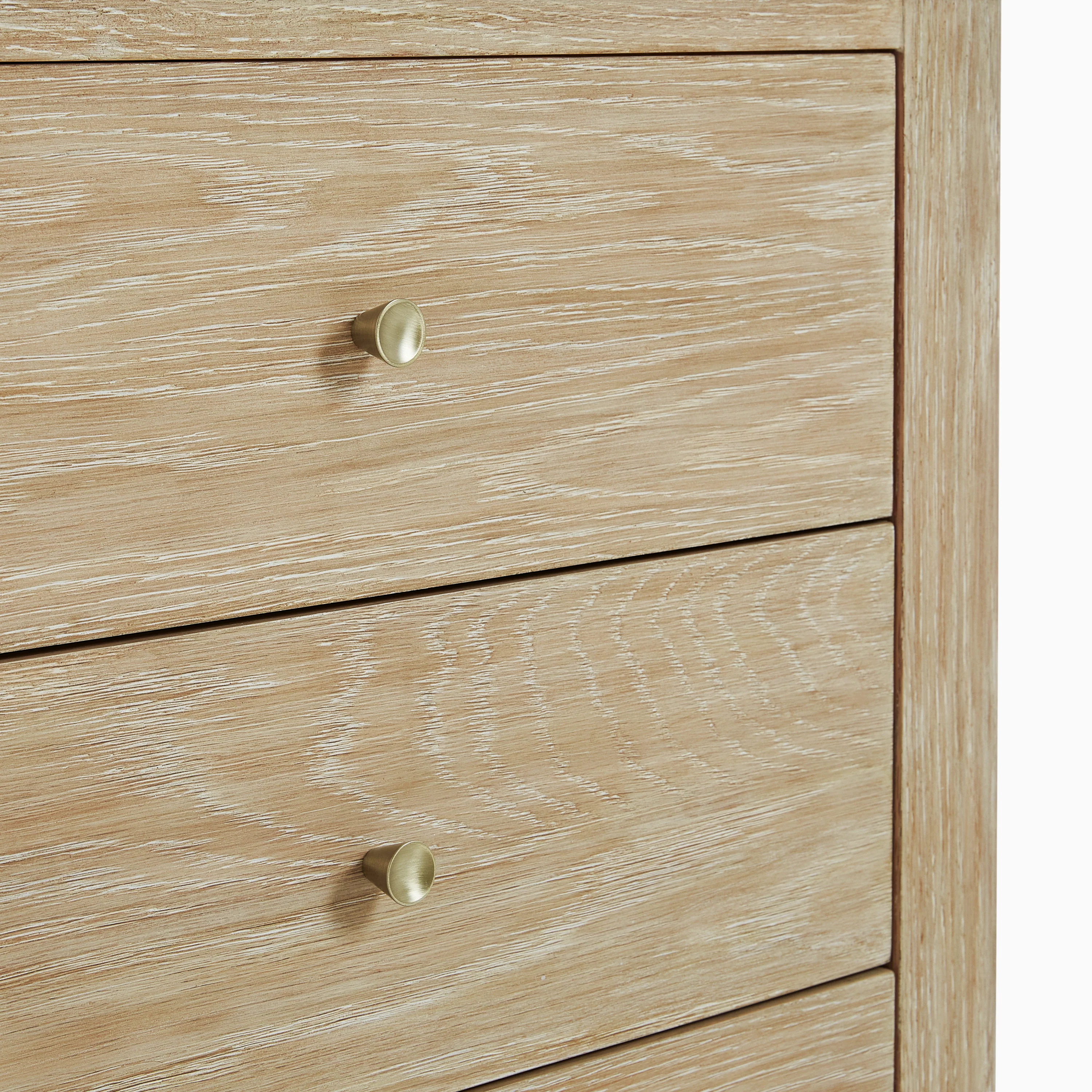 Holly 48" Single Vanity in Sunwashed Oak with 3 cm White Zeus Quartz Top - Image 5