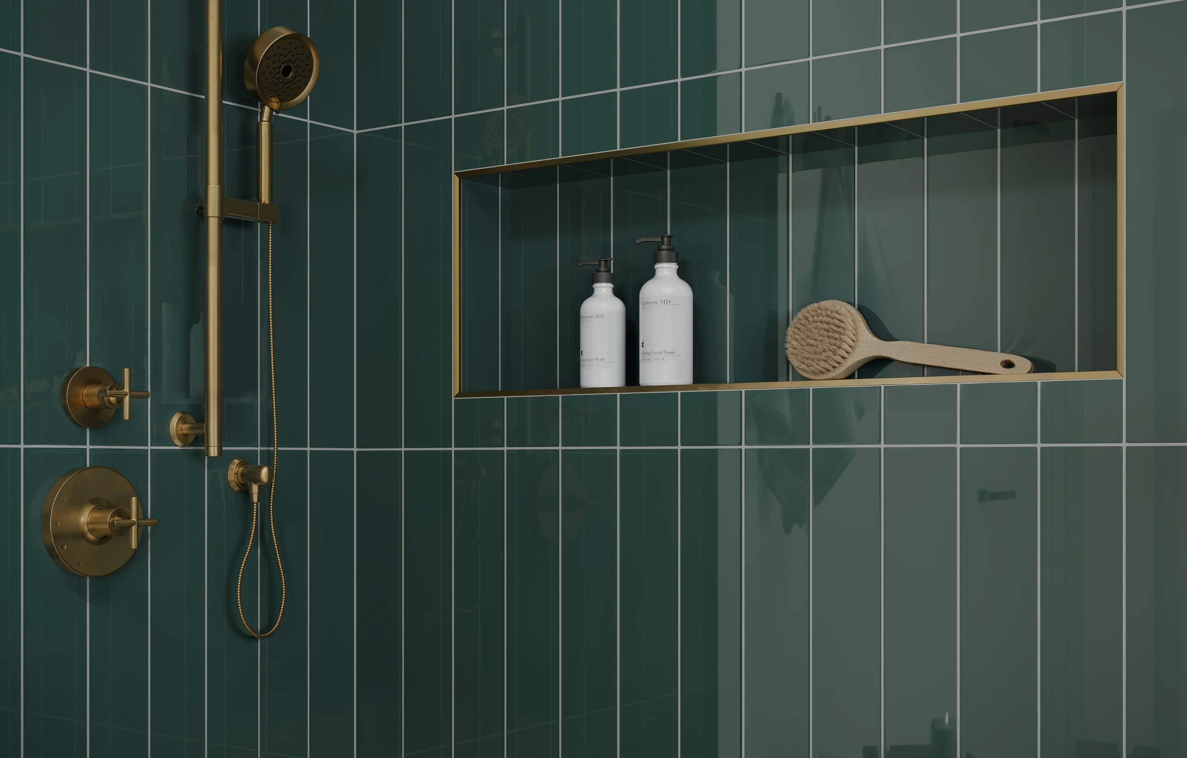 Jaxson 4x21 Glossy Ceramic Tile in Pine - Image 11