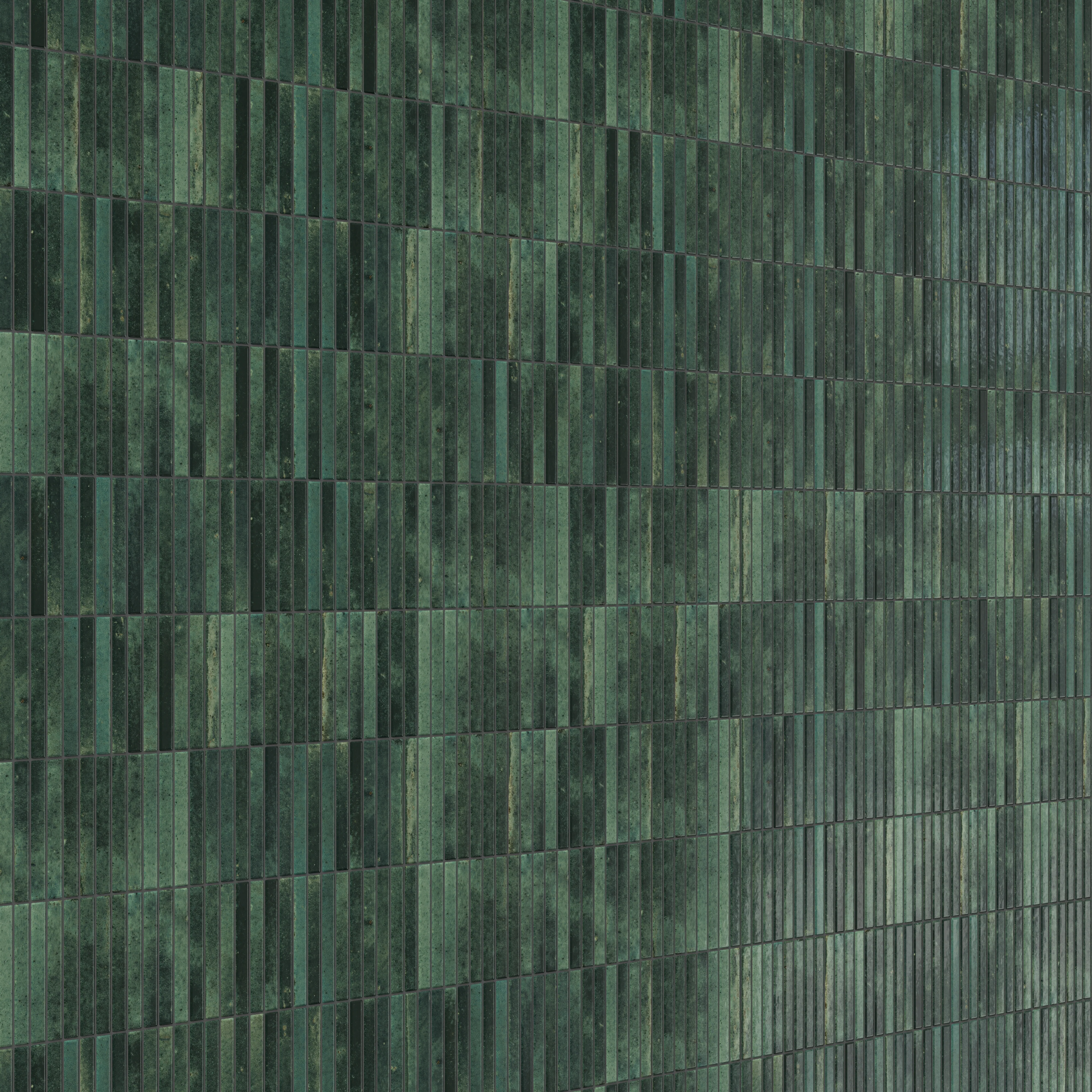 Miley 4.5x9.1 Glossy Porcelain Tile in Forest - Image 5