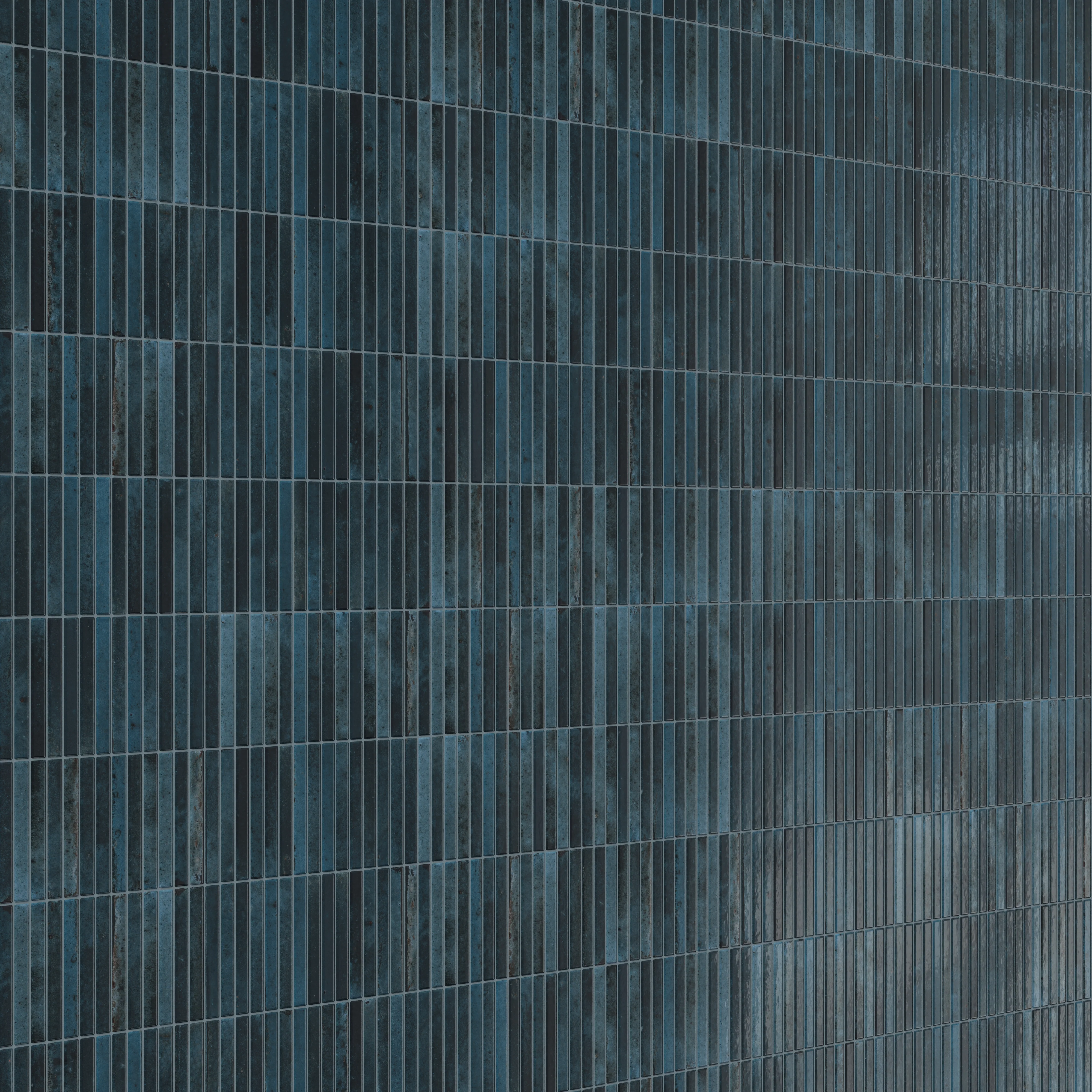 Miley 4.5x9.1 Glossy Porcelain Tile in Indigo - Image 5